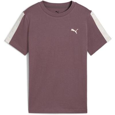 T-shirt puma ess tape tee, paars, kinderen