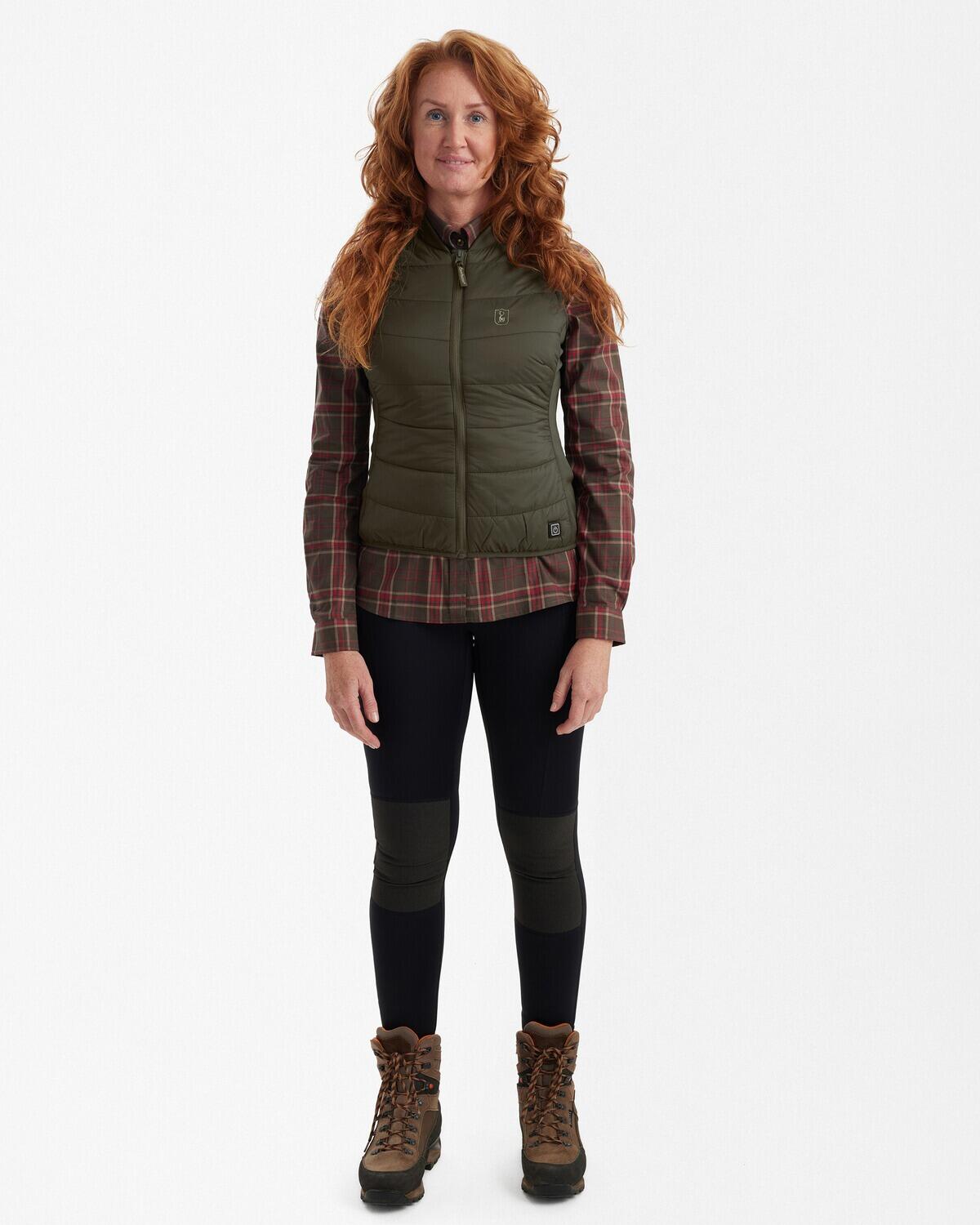 Deerhunter Lady Heat Innenweste Damen (Deep Green) Größe 46 6/8