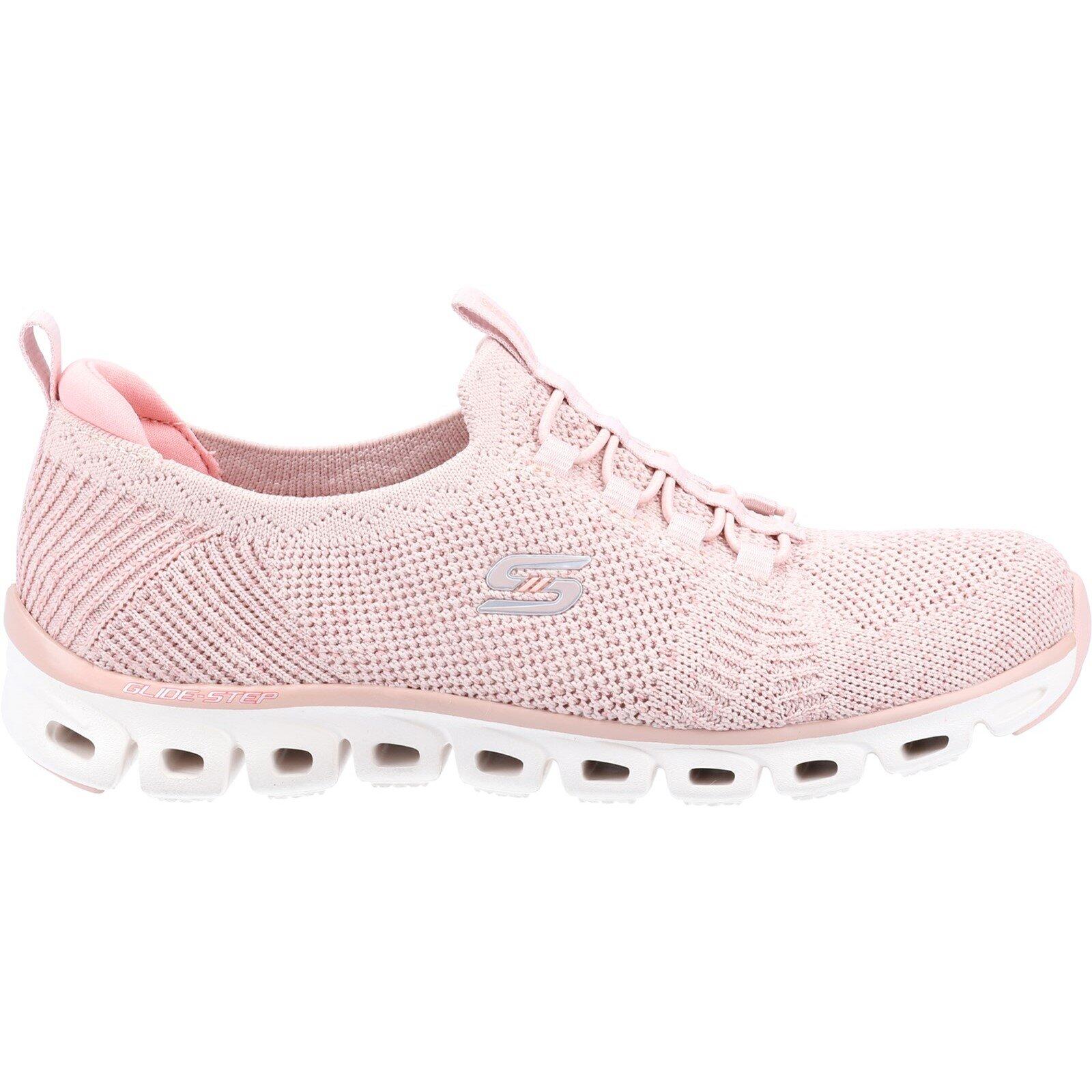 Womens/Ladies Glide Step Grand Flash Trainers (Rose) 2/5