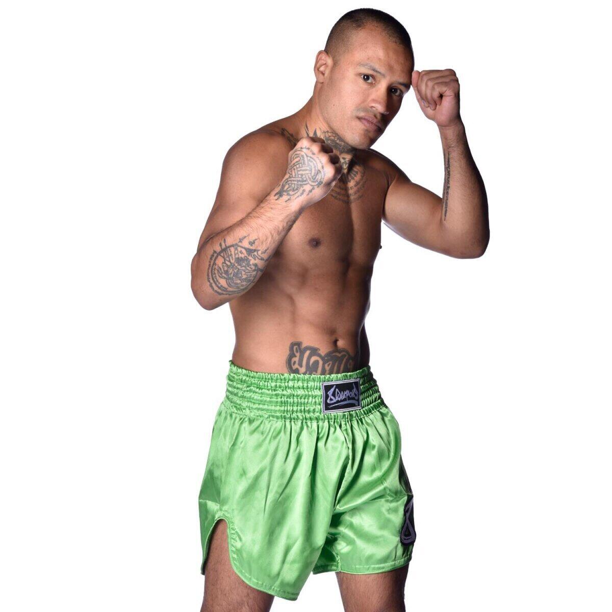 Shorts de Muay Thaï 8Weapons Strike – Vert – M 3/3