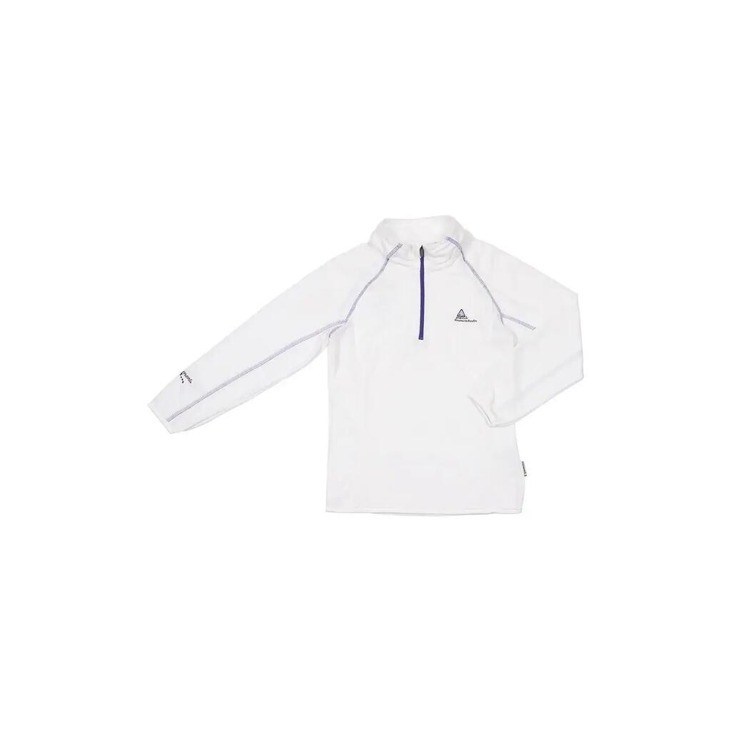 Micro fleece half zip sweatshirt for girls Peak Mountain Fafine