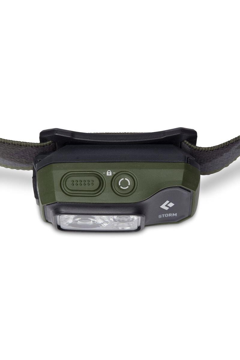 Lampe frontale Black Diamond Storm 450 Dark Olive 450 lm Dual‑Fuel IP67 PowerTap 3/7