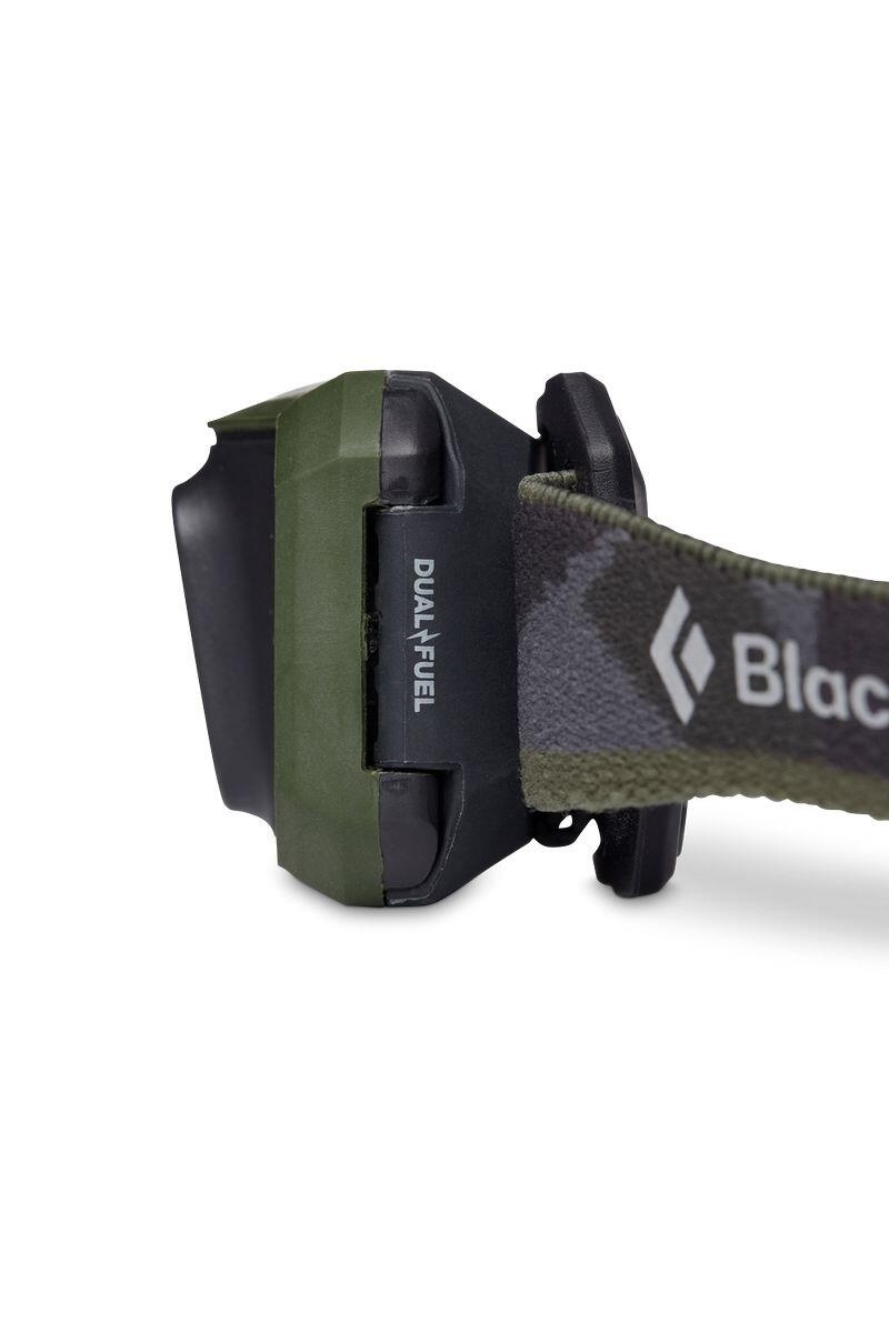 Lampe frontale Black Diamond Storm 450 Dark Olive 450 lm Dual‑Fuel IP67 PowerTap 4/7