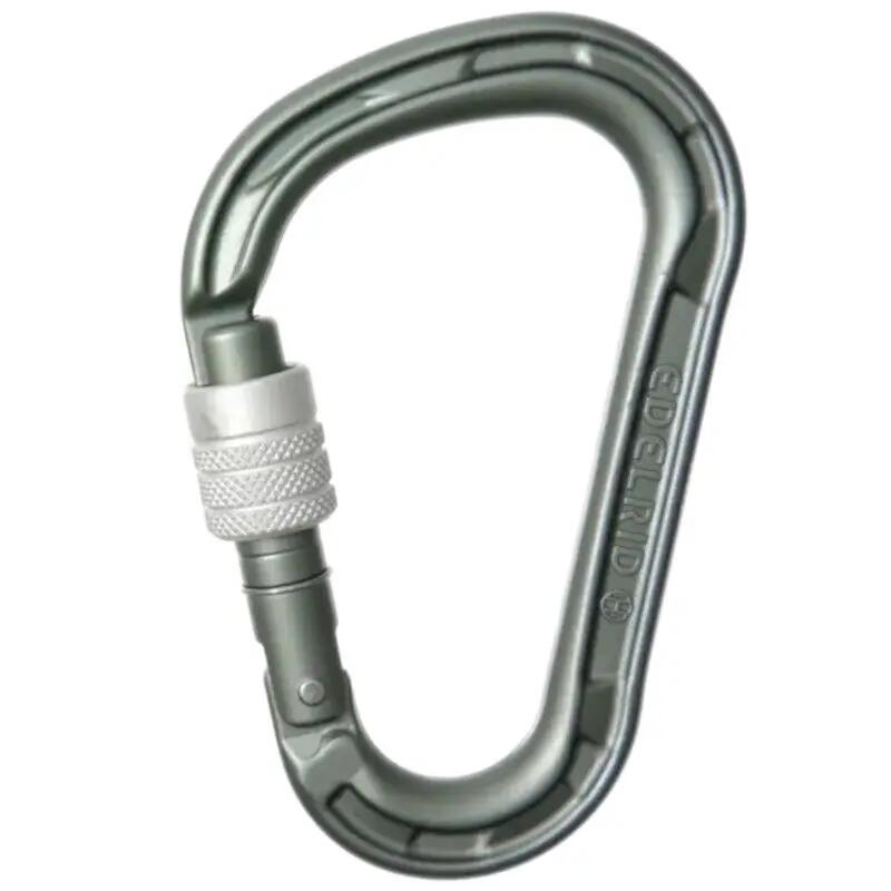 Karabinek wspinaczkowy Edelrid HMS Magnum Screw - slate
