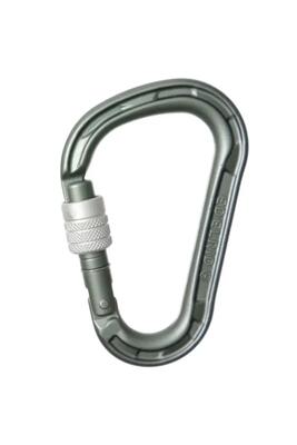 Moschettone Arrampicata Edelrid Hms Magnum Screw Grigio