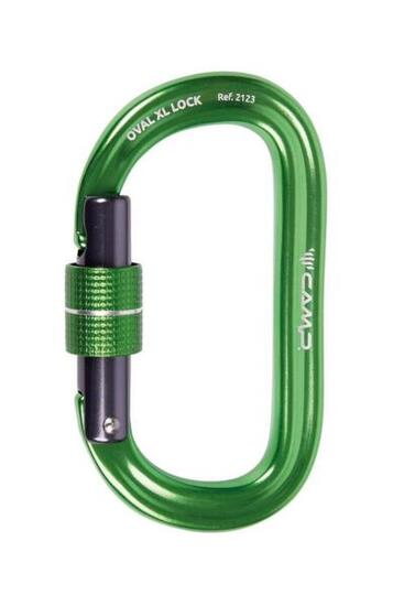 Moschettone Arrampicata Oval Xl Lock 20Mm