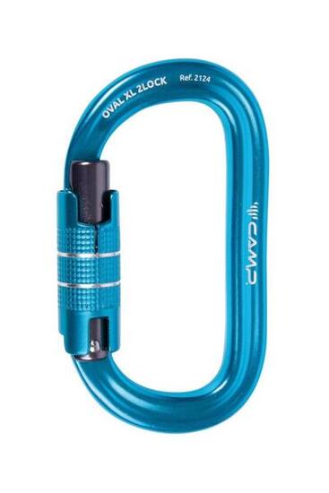 Mousqueton Oval XL 2Lock CAMP - Sécurité maximale