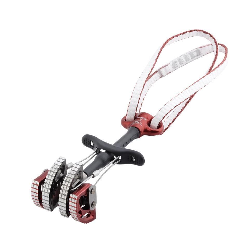 DMM Dragon Cam 3 TripleGrip alu, eje doble, cinta roja 1/2