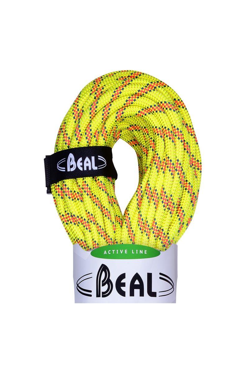Cuerda simple Beal Karma 9,8 mm 60 m amarilla poliamida ligera 61 g/m 3/6