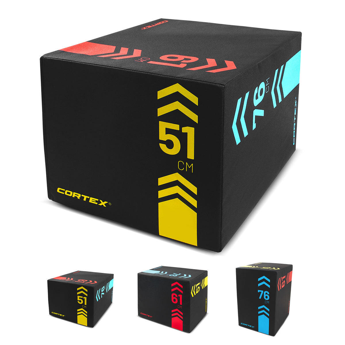CORTEX Commercial Core Foam 3-in-1 Soft Plyobox