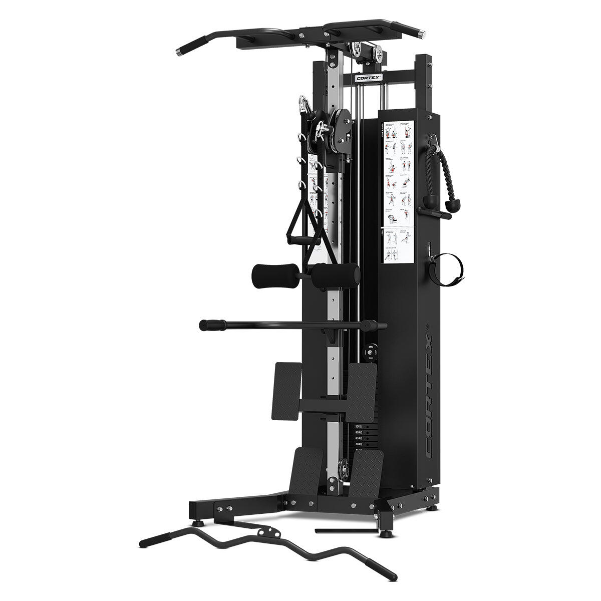 CORTEX FT-13 Pro Lat Pulldown Functional Trainer Cable Machine 100kg