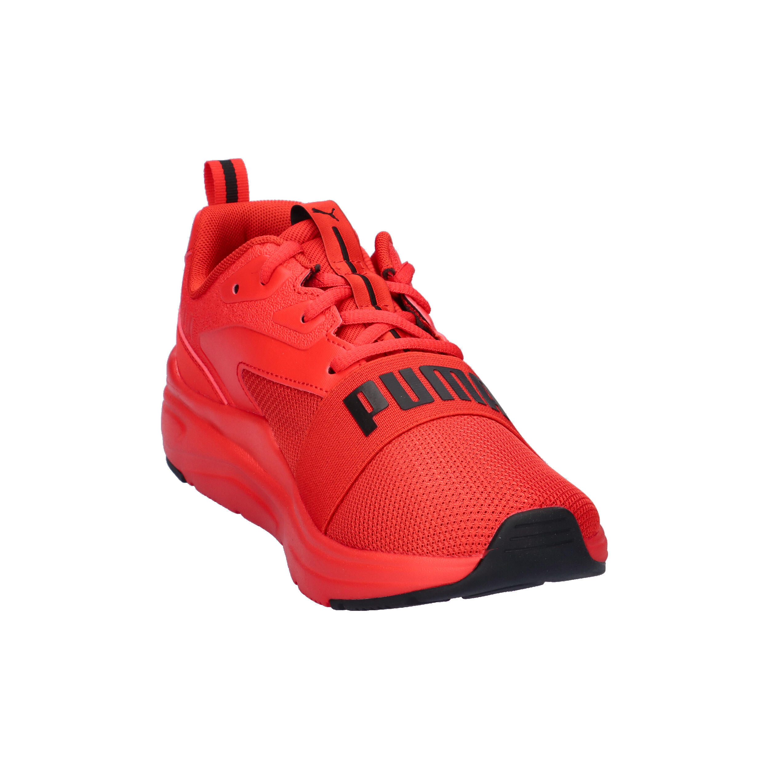 PUMA SOFTRIDE Wired 2  JR Kinder Sneaker Sportschuhe Unisex 401505 03 Red-Black 7/10