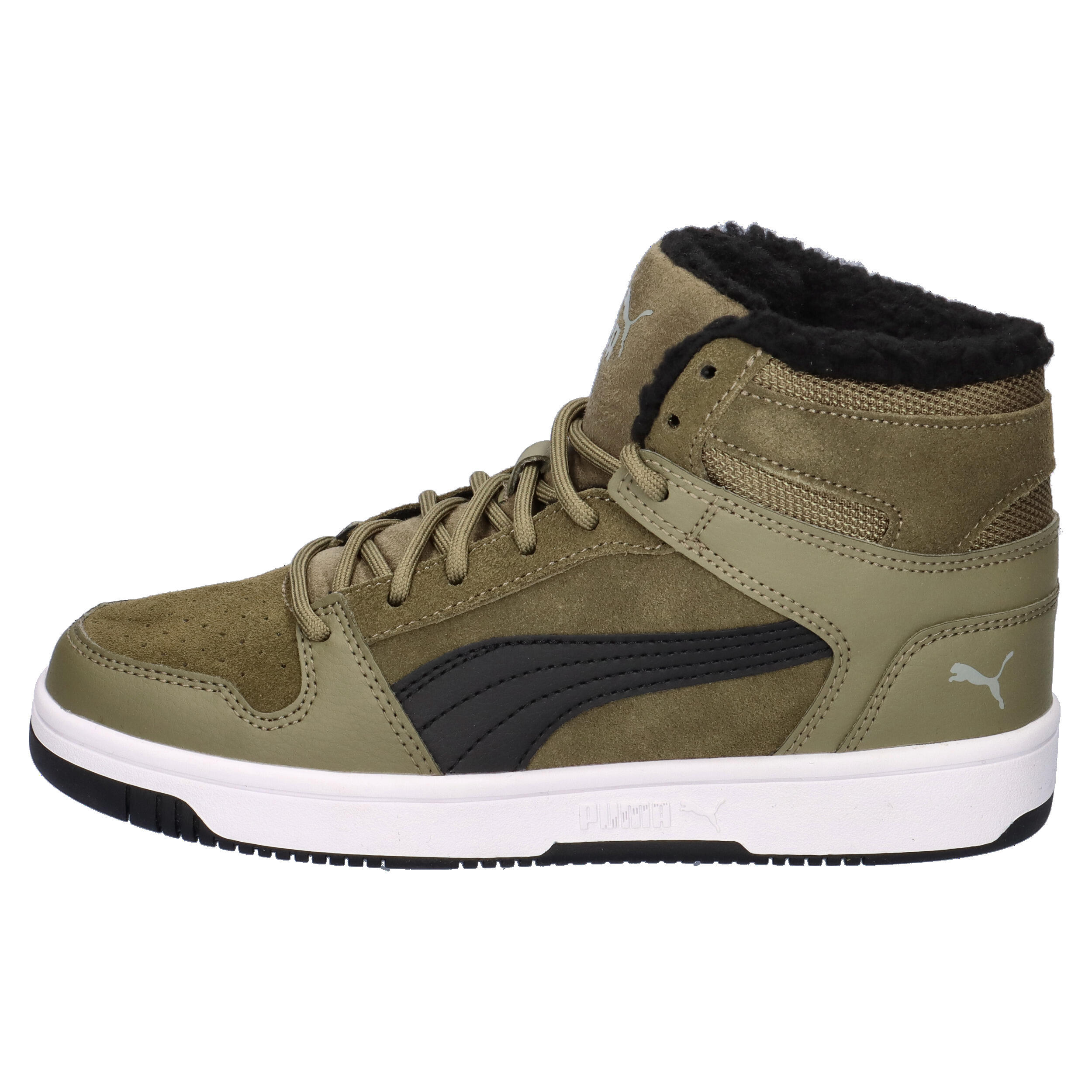 Puma Kinder Sneaker Rebound Layup Fur SD Jr 370497 10/15