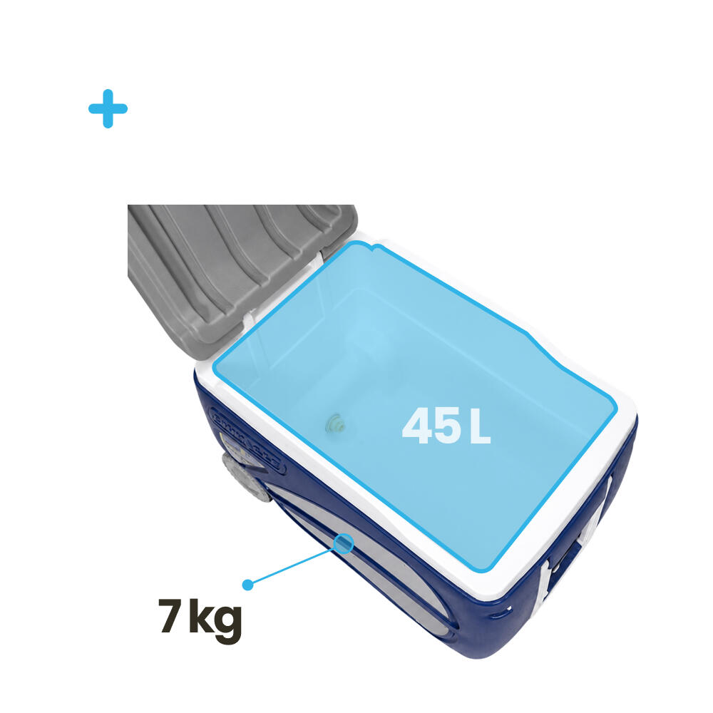 Pinnacle Frigorifero Portatile Con Ruote Roller, 45 Litri 3/5