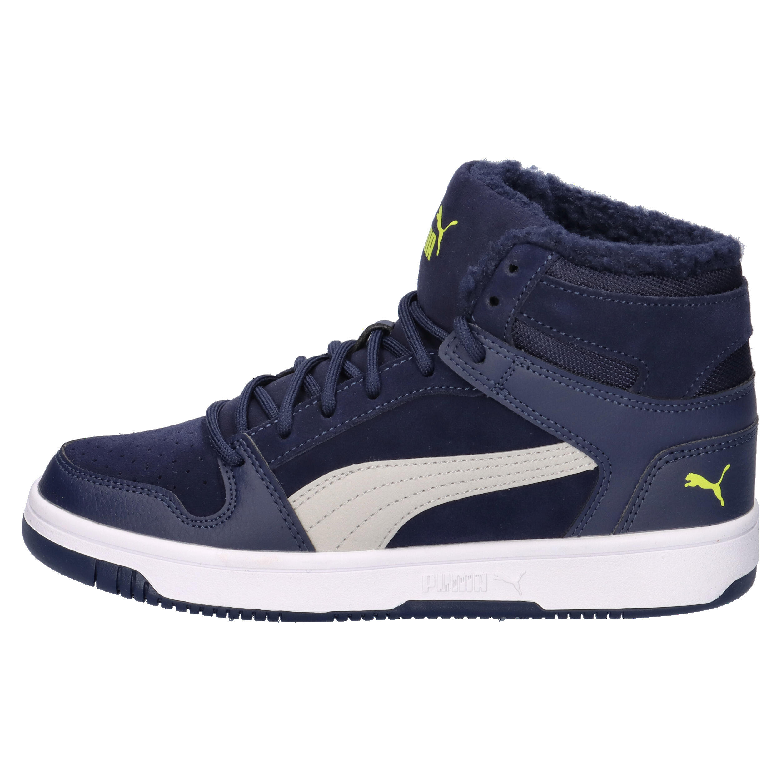 Puma Kinder Sneaker Rebound Layup Fur SD Jr 370497 10/15