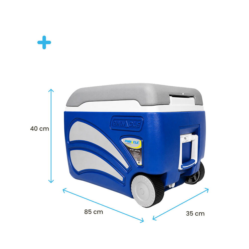 Pinnacle Frigorifero Portatile Con Ruote Roller, 45 Litri 2/5