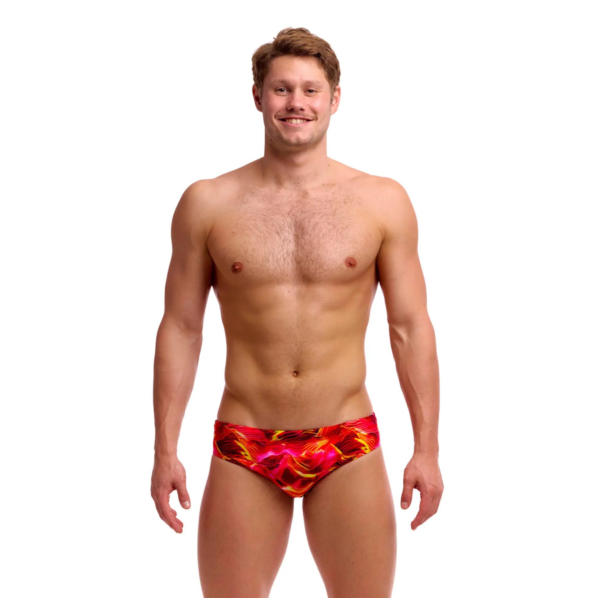 Funky Trunks Heren zwemslip Saucy Sonar 8/11
