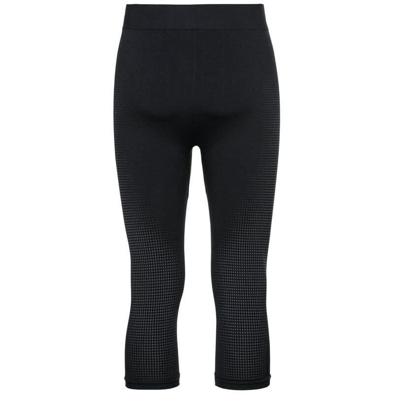 ODLO Driekwarts Broek Performance Warm ECO Sportshort ZWART - NIEUW ODLO