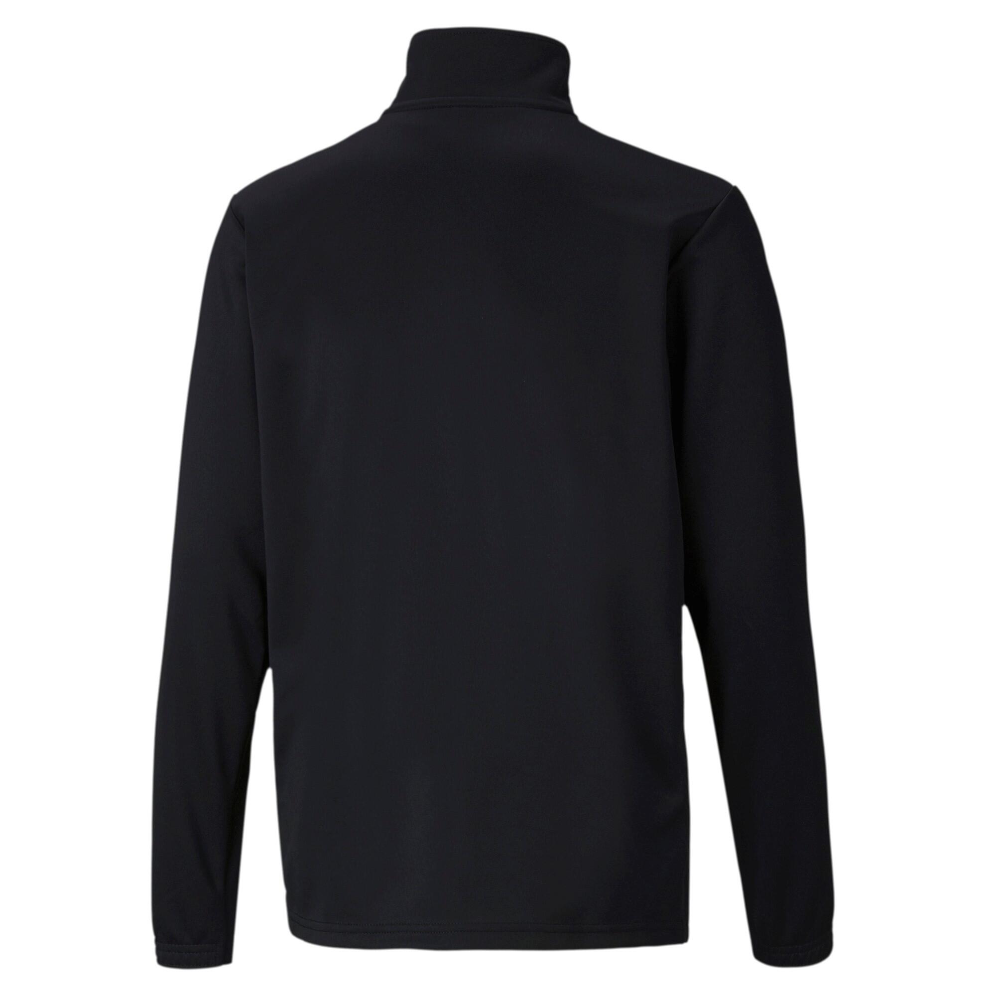 Veste de football teamRISE Enfant et Adolescent PUMA Black White 7/7