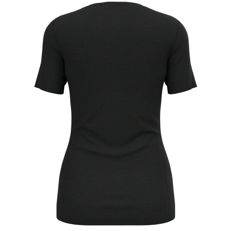 ODLO Odlo BL TOP crew neck s/s MERINO 200 Thermoshirt ZWART S