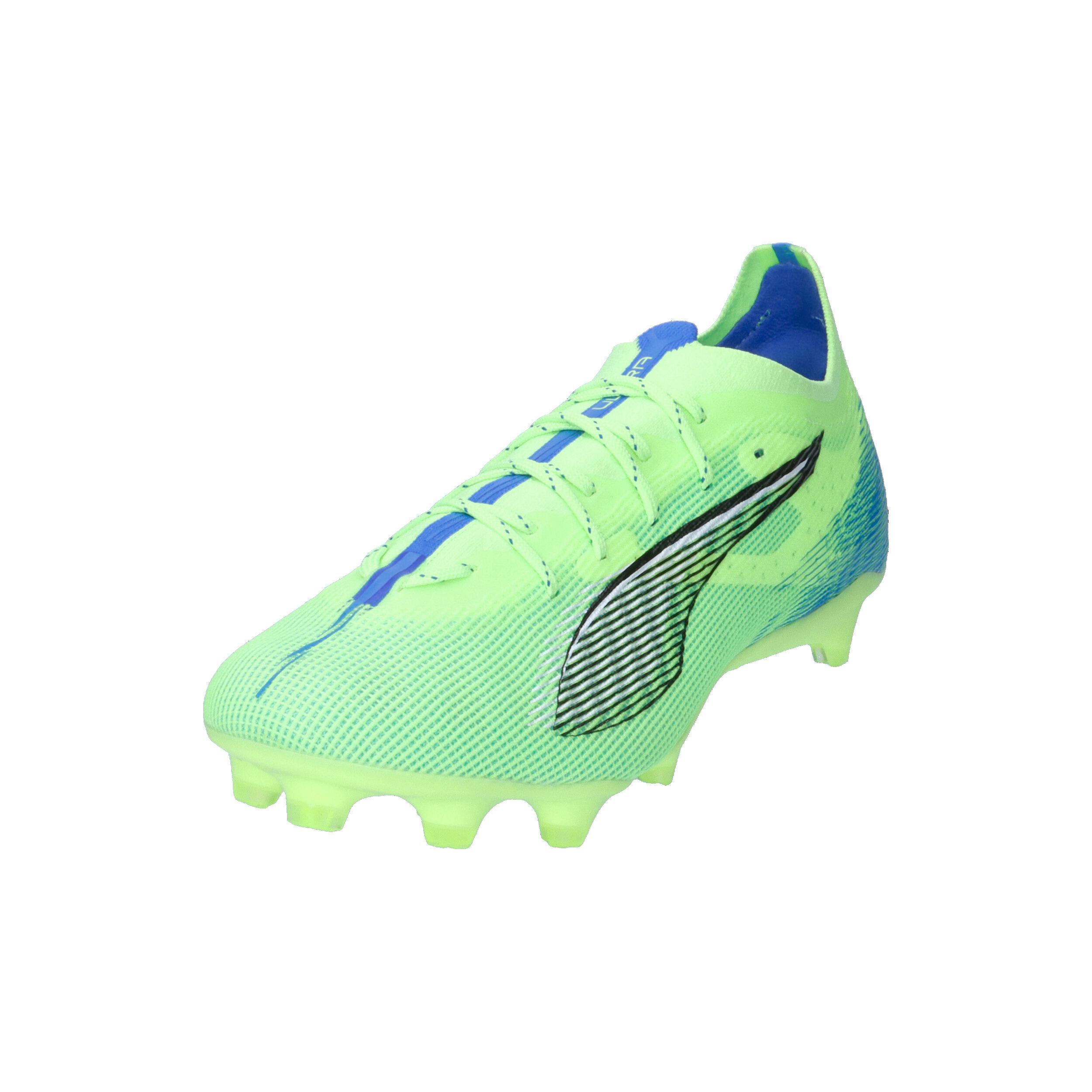 Chaussures De Foot Pour Terrain Ferme ULTRA PRO Adulte (Pomme / Bleu Vif / 9/10