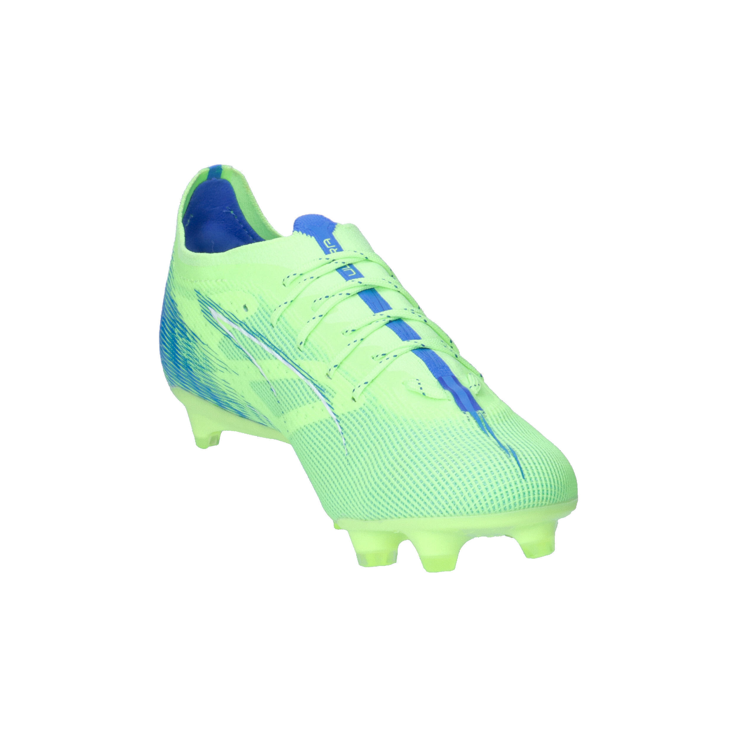 Chaussures De Foot Pour Terrain Ferme ULTRA PRO Adulte (Pomme / Bleu Vif / 7/10