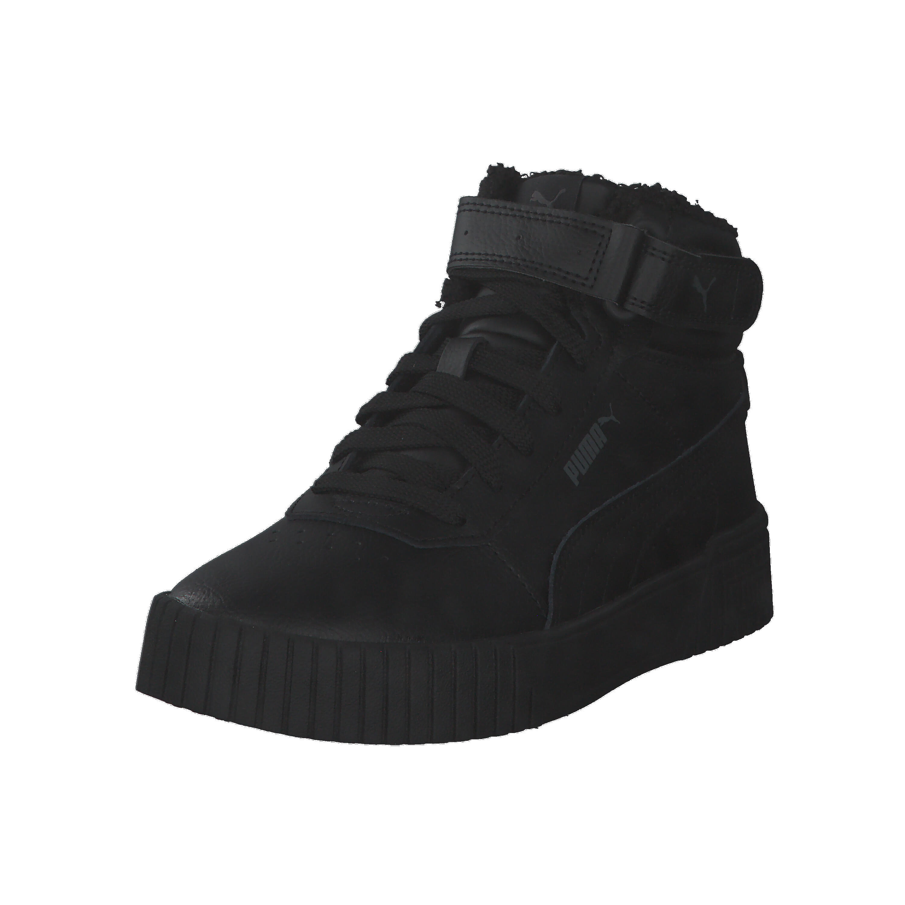 Zapatillas Niños Carina 2.0 Mid Winter PUMA Black Dark Shadow Gray 9/10