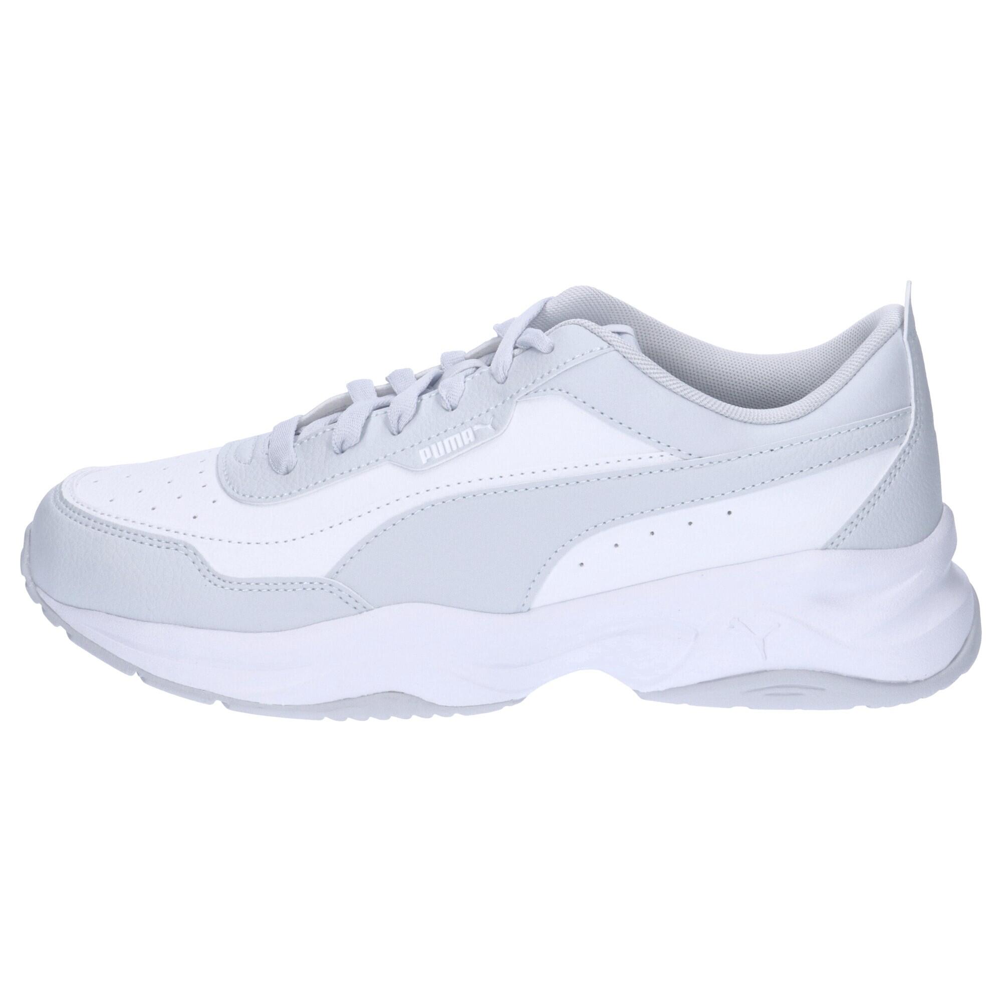 Cilia Mode Sneakers Damen PUMA Silver Mist White Gray 10/15
