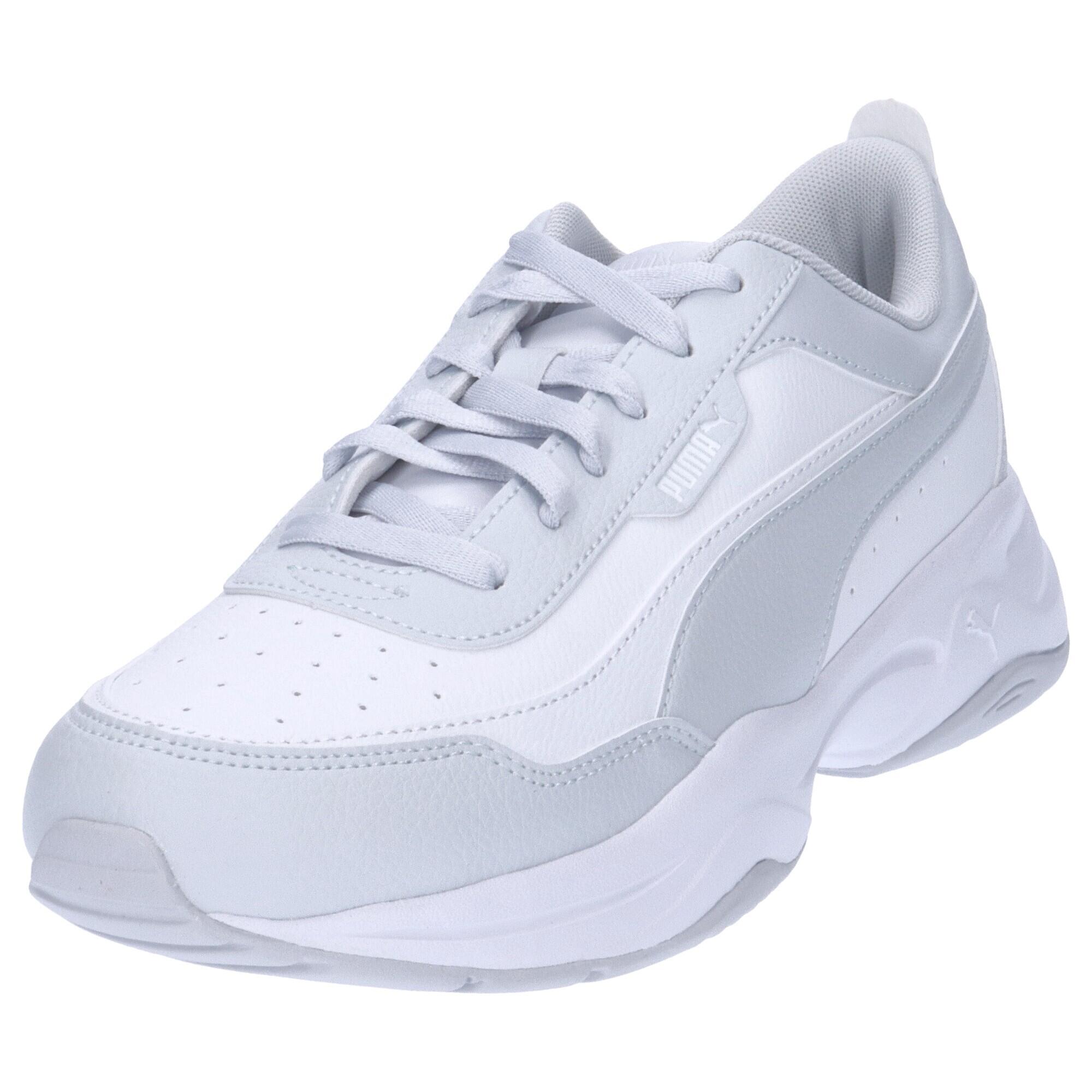 Cilia Mode Sneakers Damen PUMA Silver Mist White Gray 9/15