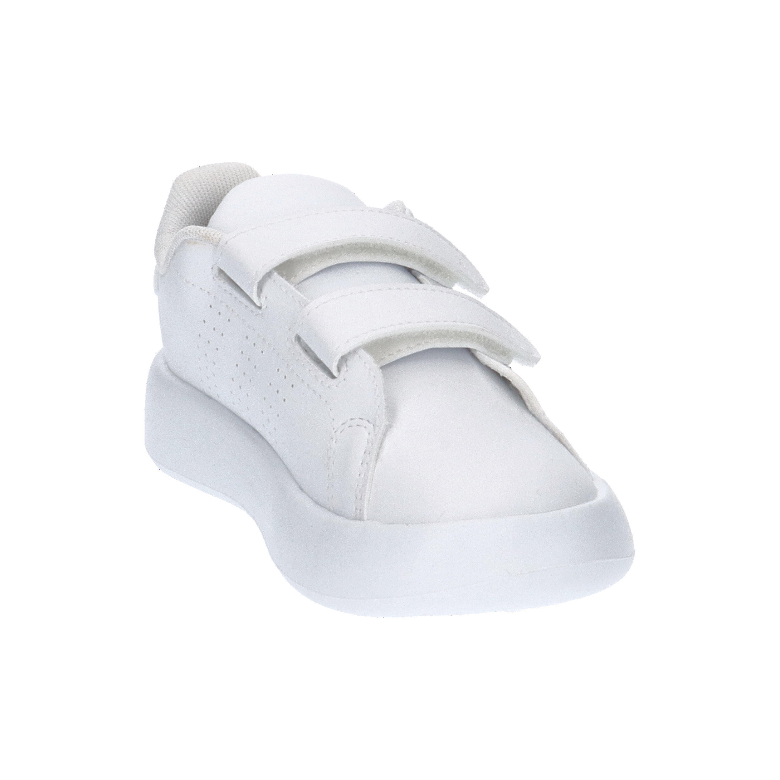 Scarpe bambino adidas advantage cf i - bianco 2/15