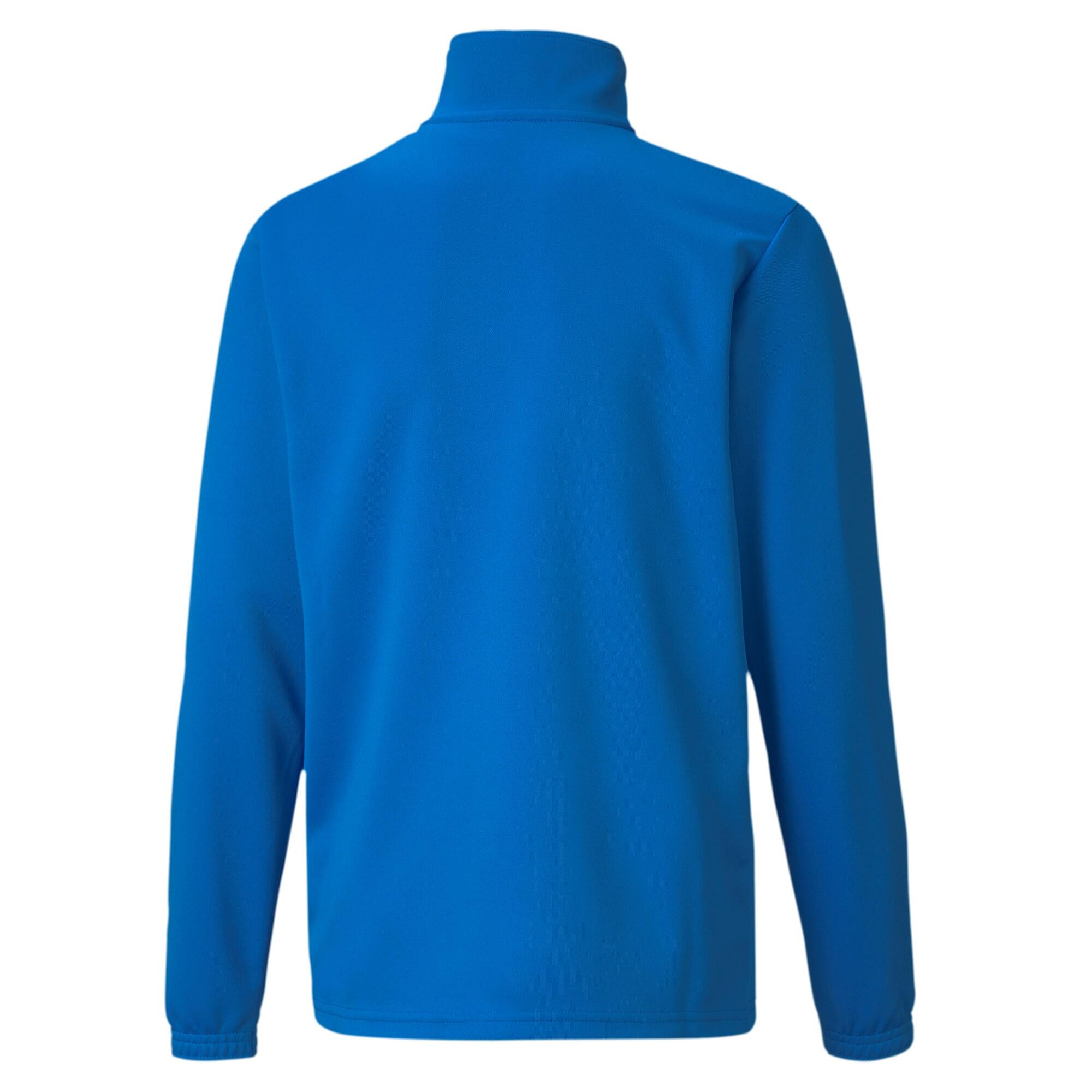 teamRISE voetbaltop met kwartrits jongeren PUMA Electric Blue Lemonade 4/4
