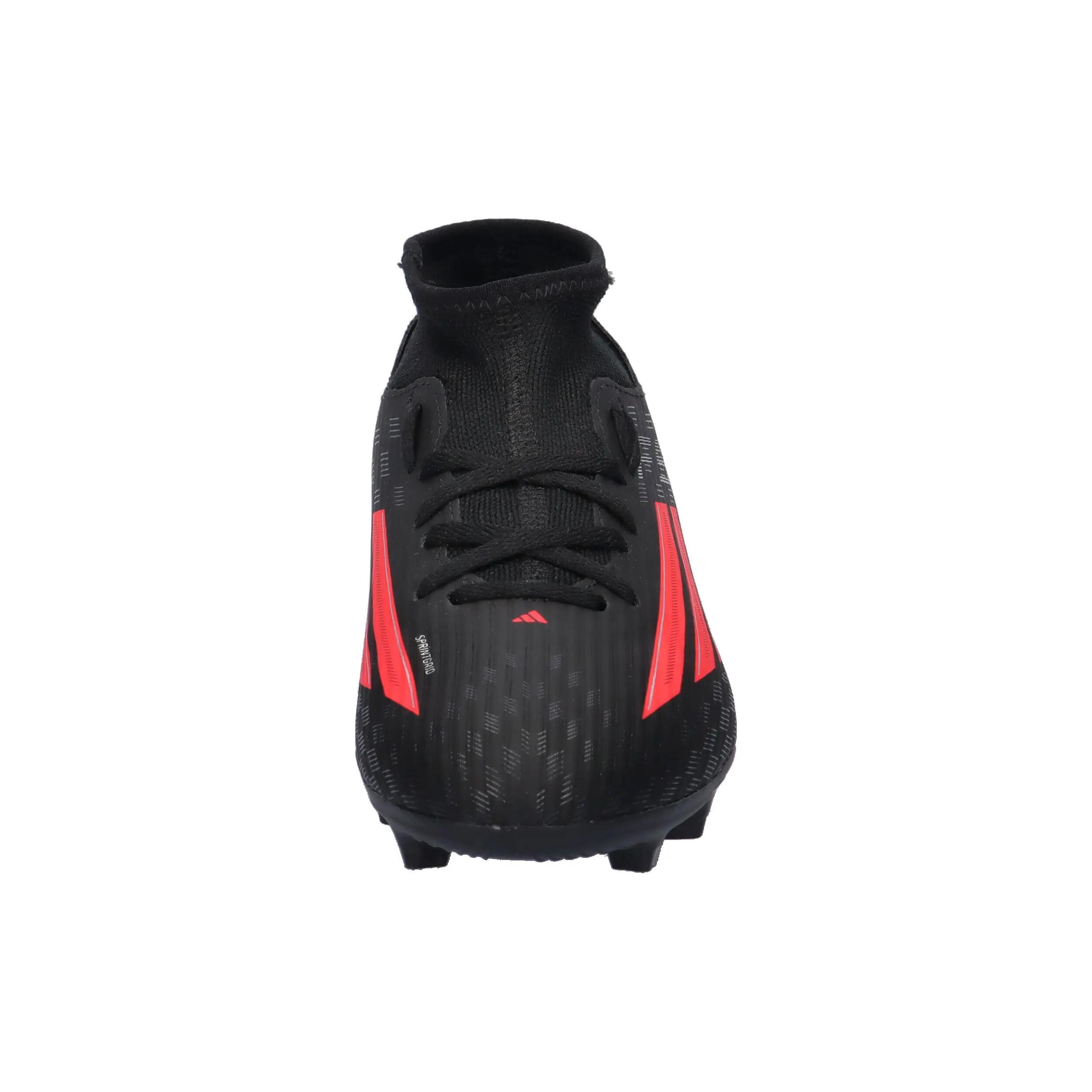 Calzado - Fútbol - Junior - Nocken, Mid - F50 Club - Negro/Rojo 3/15
