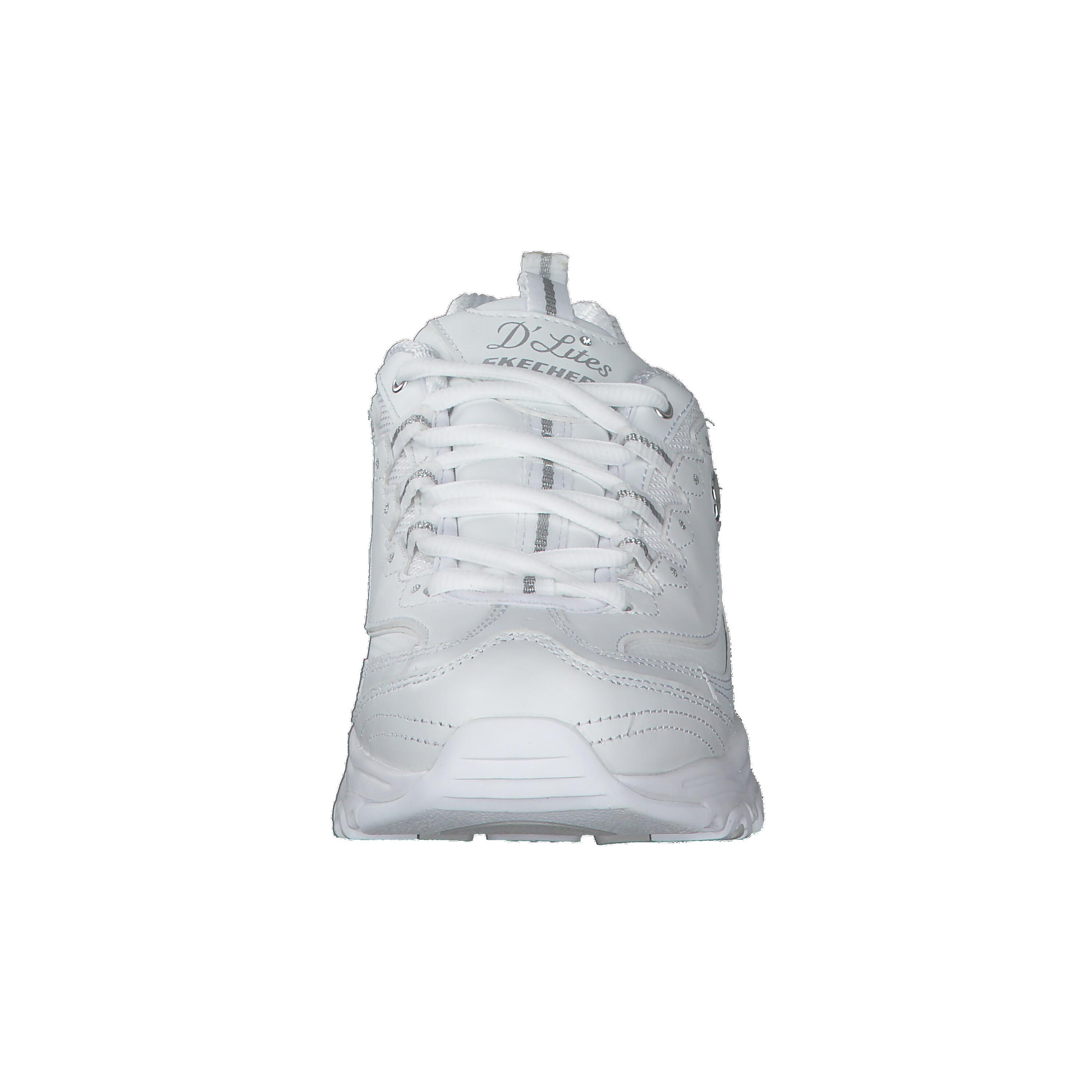 Zapatillas Skechers DLites Fresh Start, Blanco, Mujer 8/10