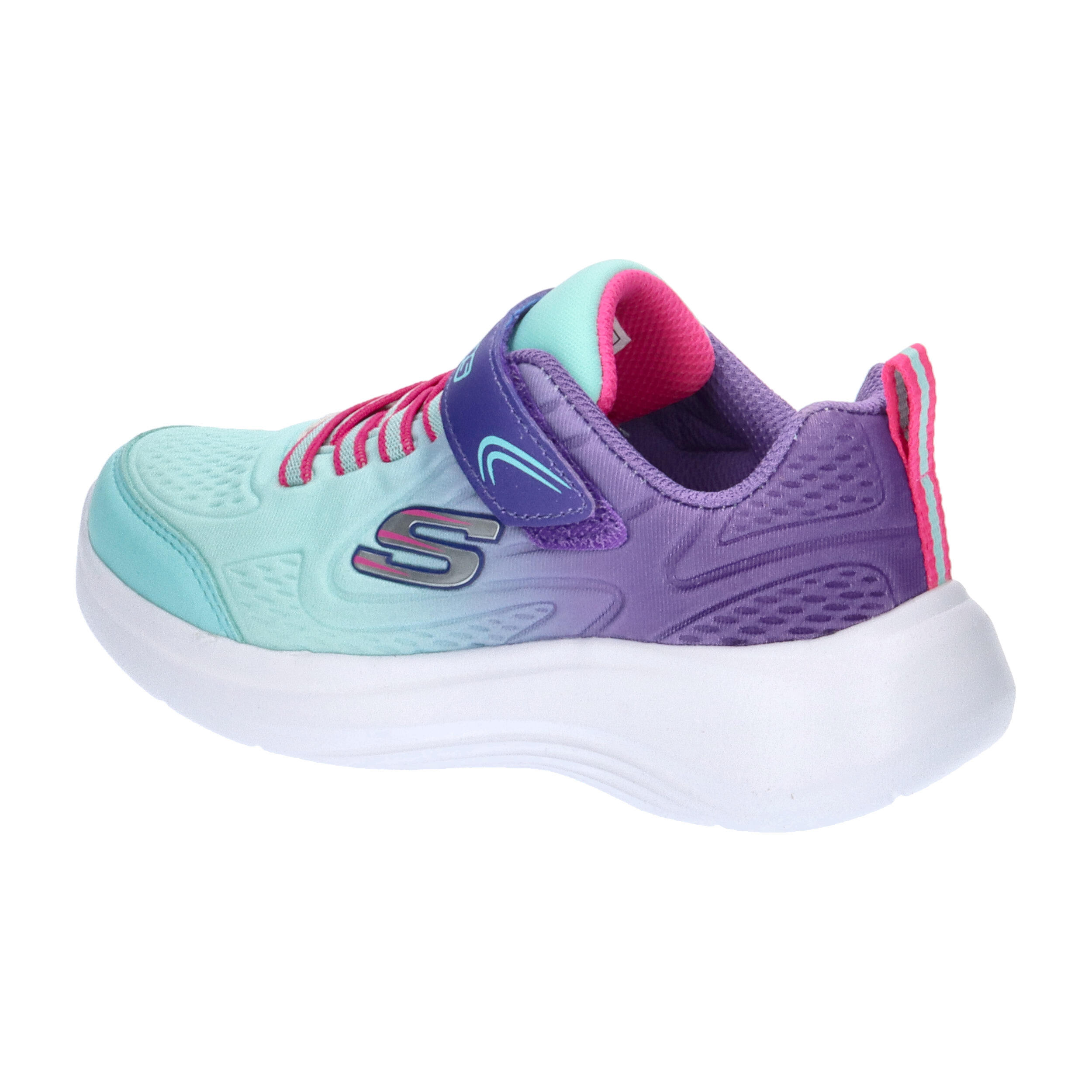 Kids SELECTORS SWEET SWIRL Sneakers Purple Speckled/Turquoise 11/15