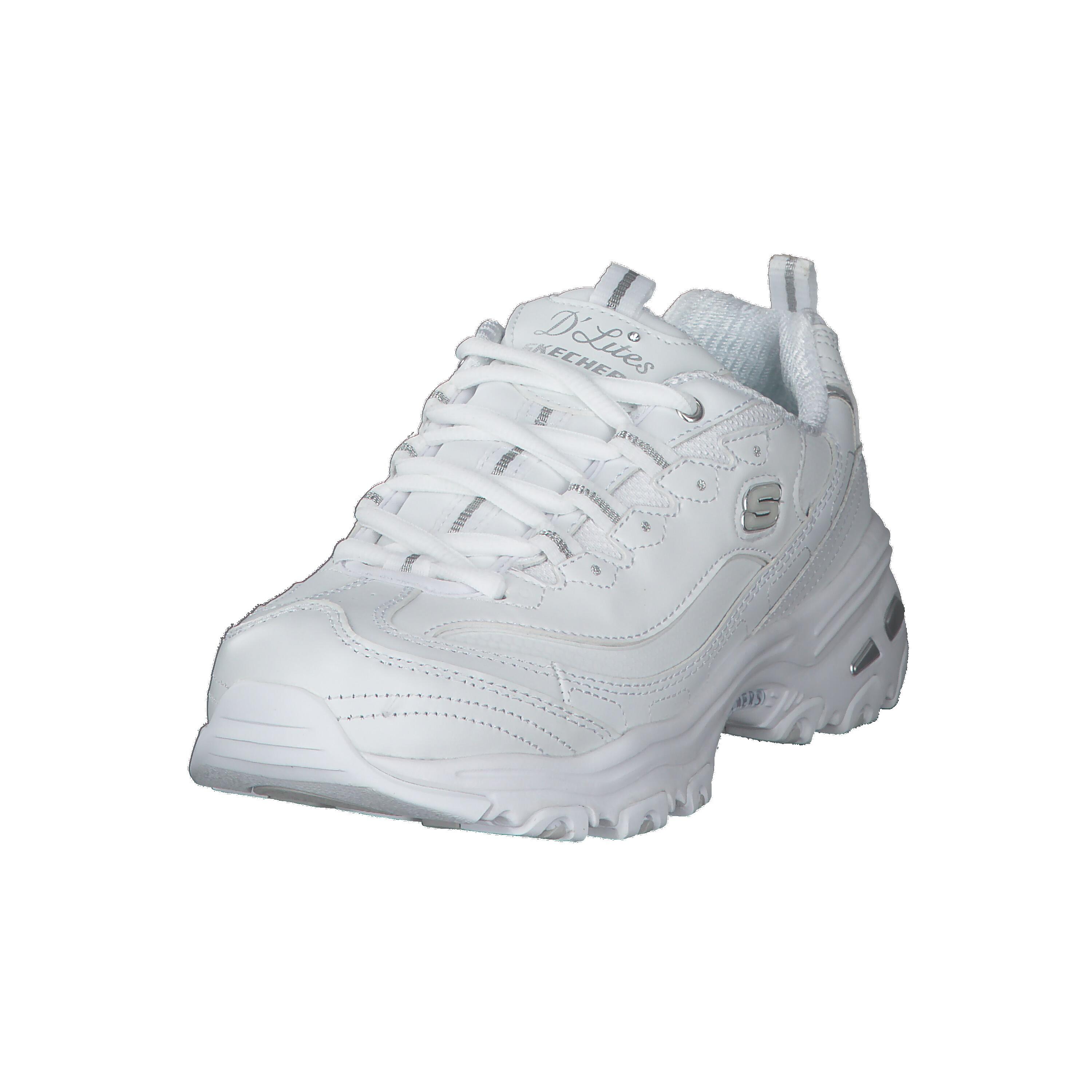 Zapatillas Skechers DLites Fresh Start, Blanco, Mujer 9/10