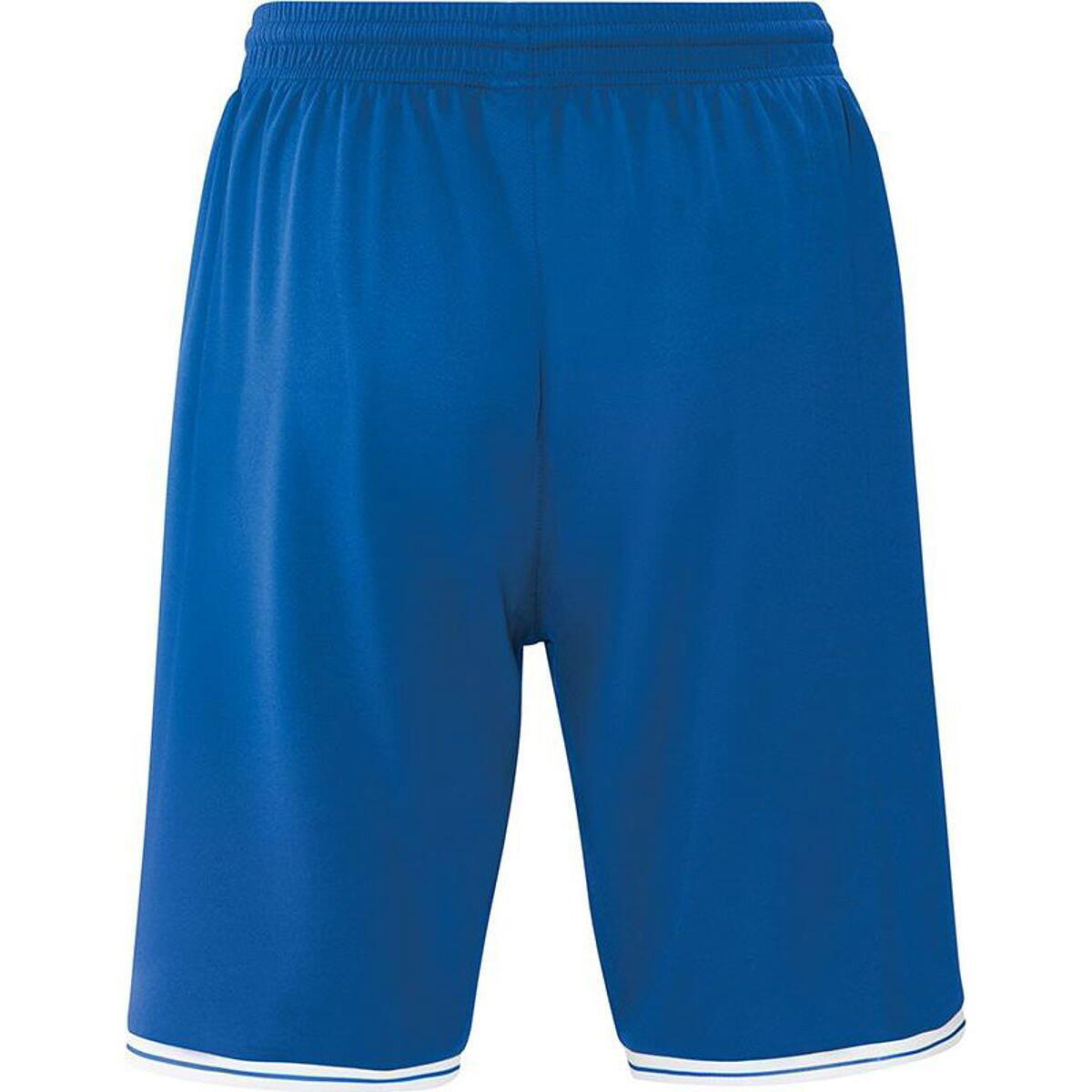 Shorts - basketbal - kind - elastische band - royal/wit 2/3