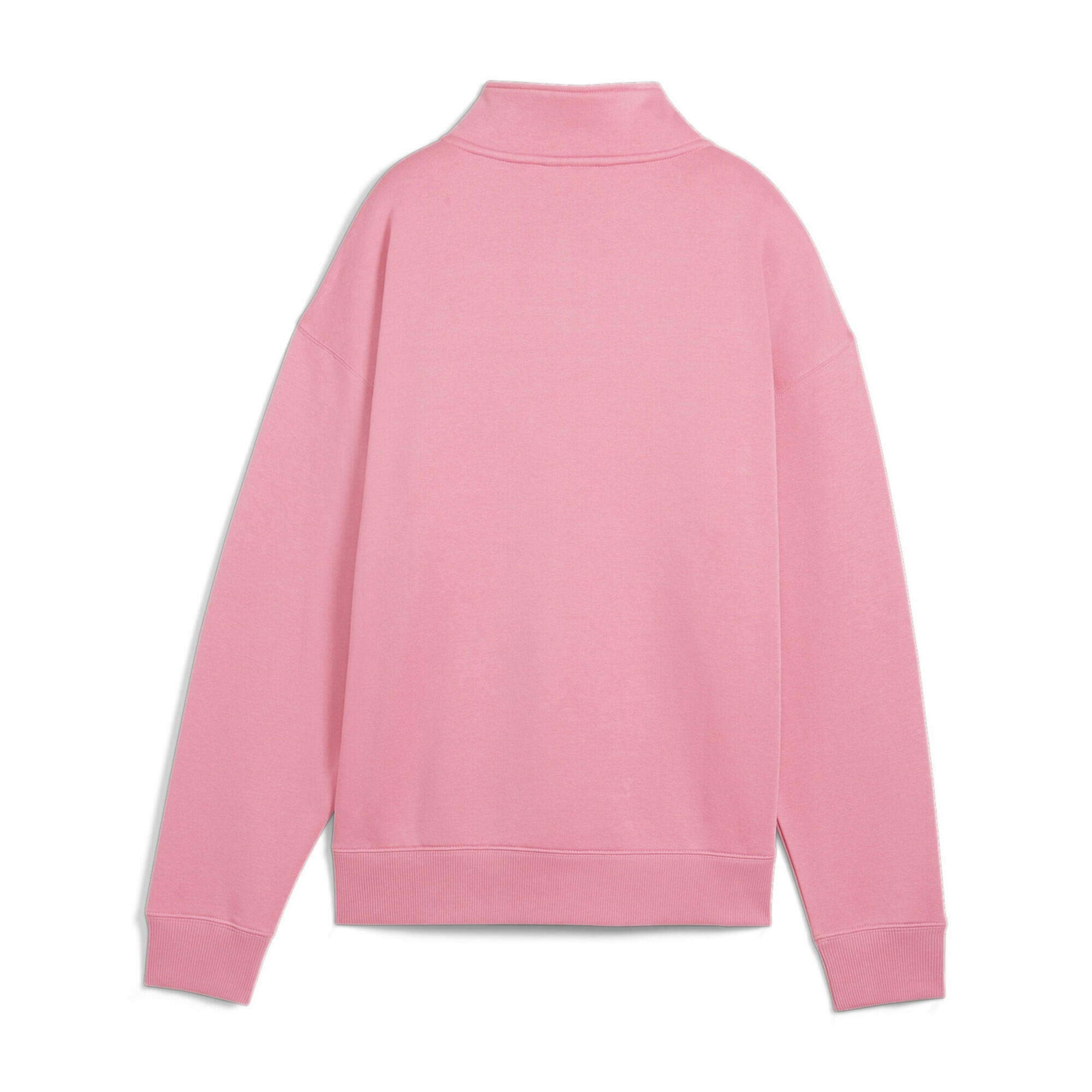 PUMA SQUAD Hoodie mit viertellangem Reißverschluss Damen PUMA Mauved Out Pink 8/8