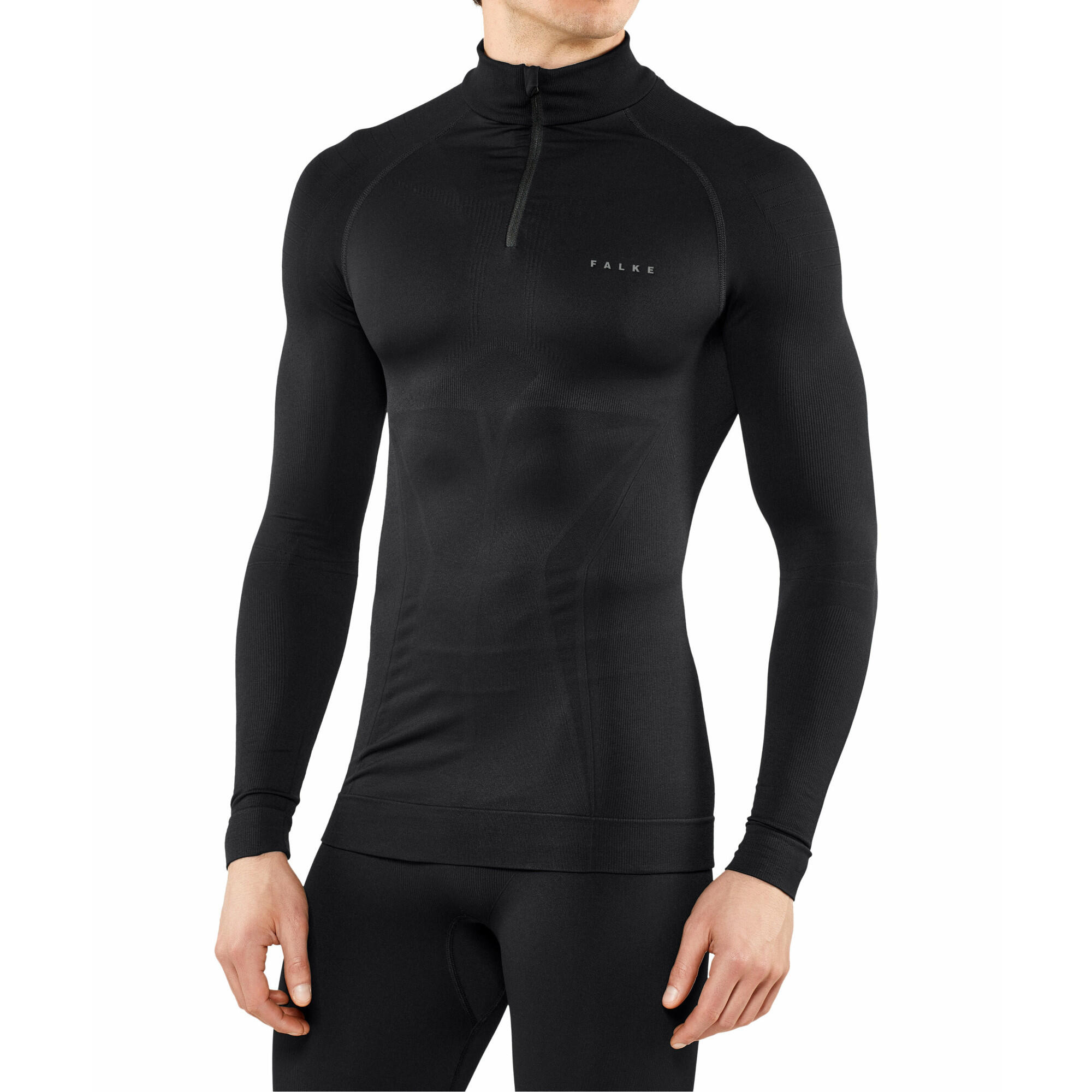 Falke Herren Shirt Maximum Warm Zip Shirt Tight 33536 6/9