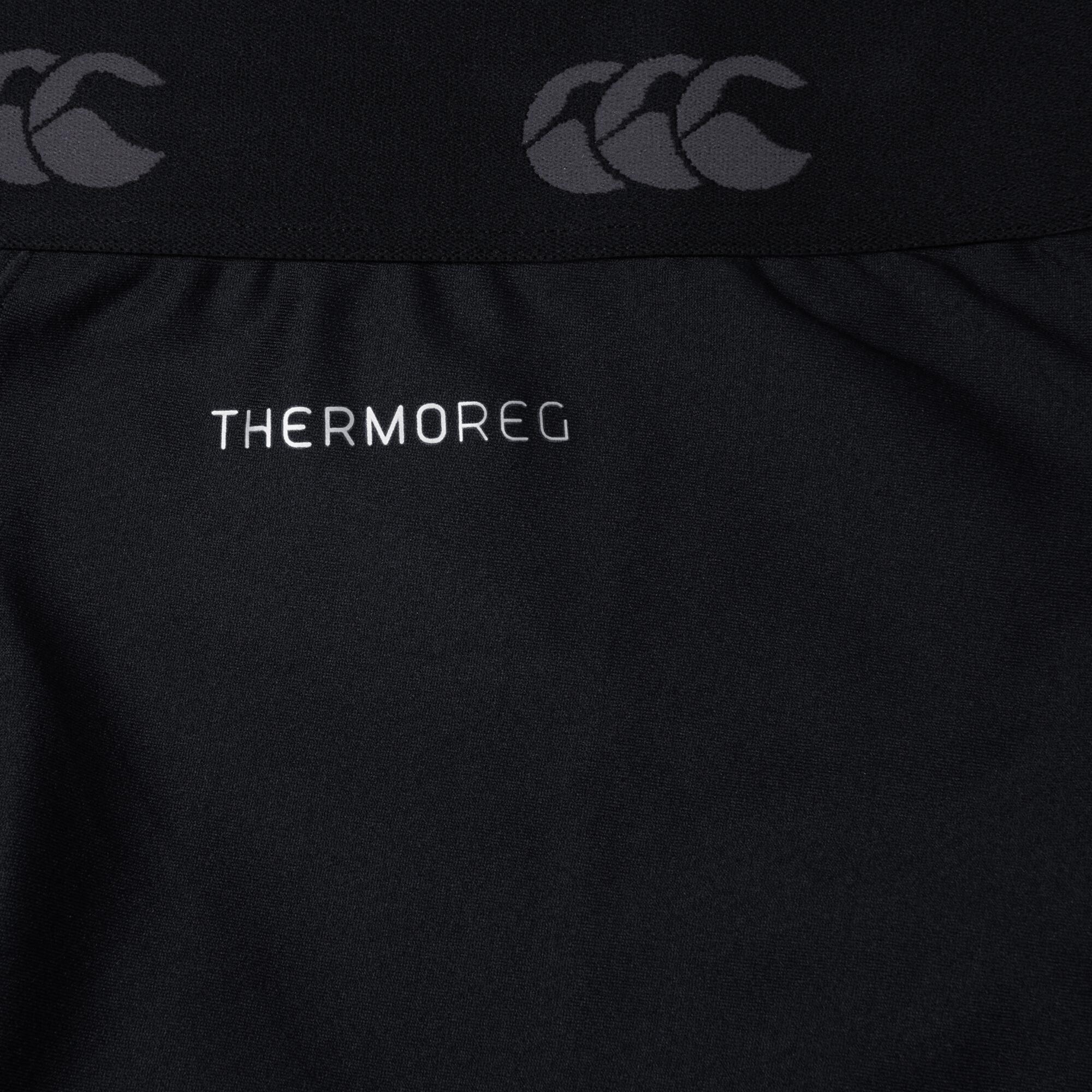Rugby Thermoreg Long Sleeve - Unisex Kinderen Zwart 5/5