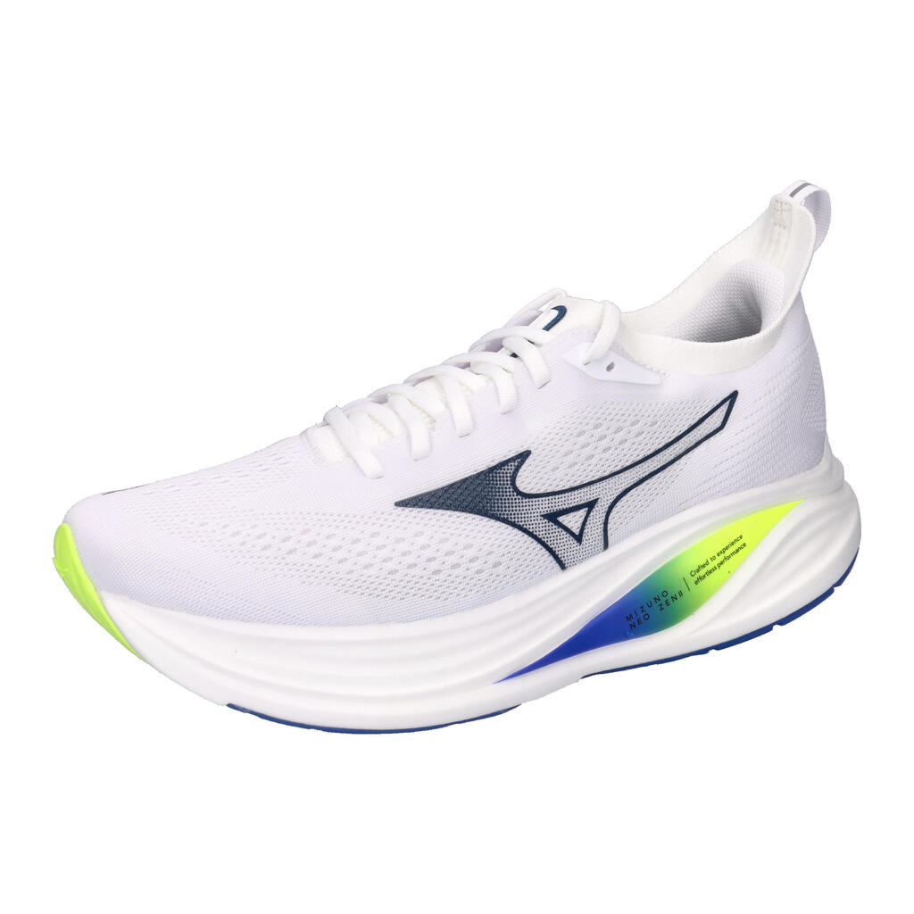Mizuno Neo Zen 2 running shoes White, blue and bright yellow