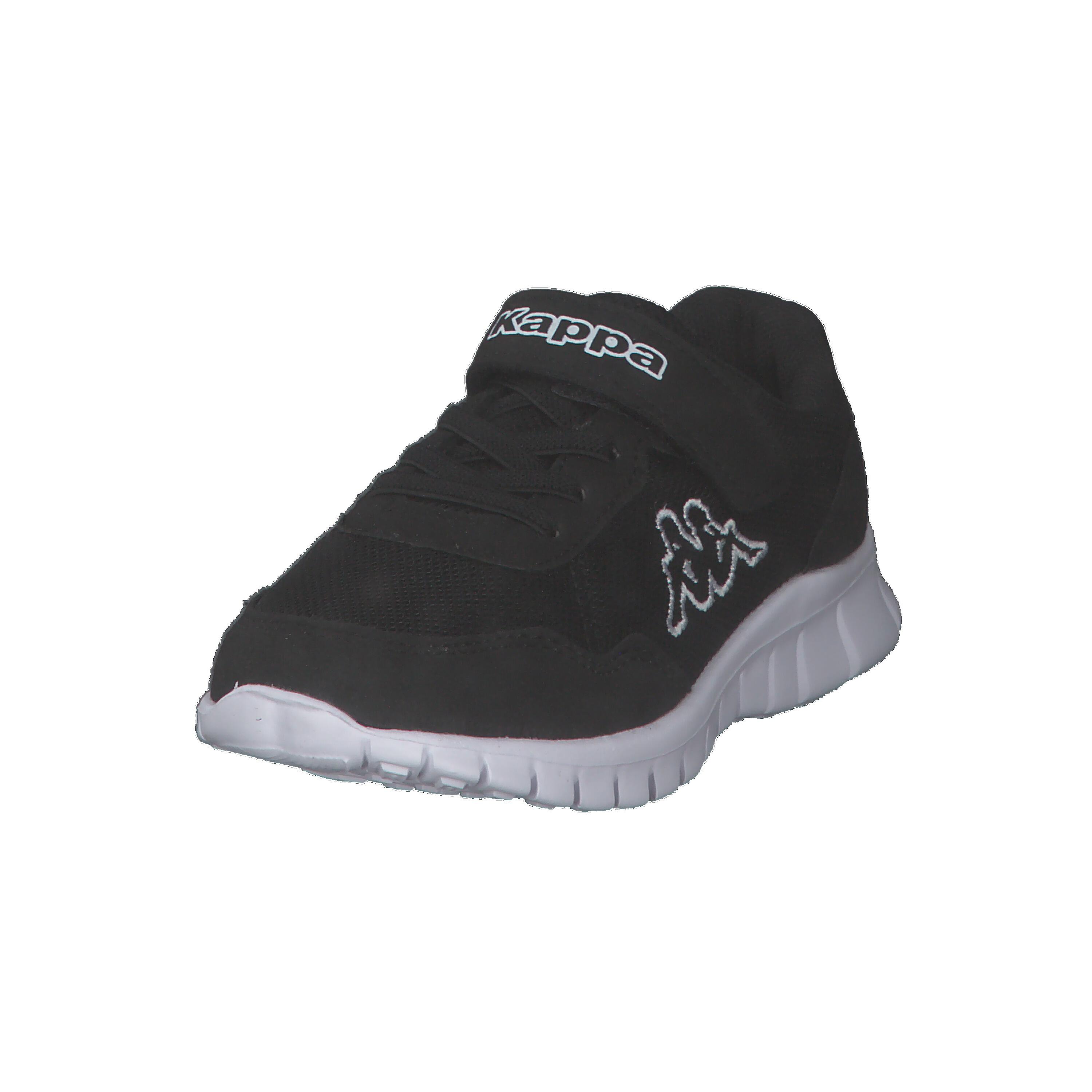 Kappa Unisex Kinder Sneaker Turnschuh 260982K 1110 Black/white 4/15