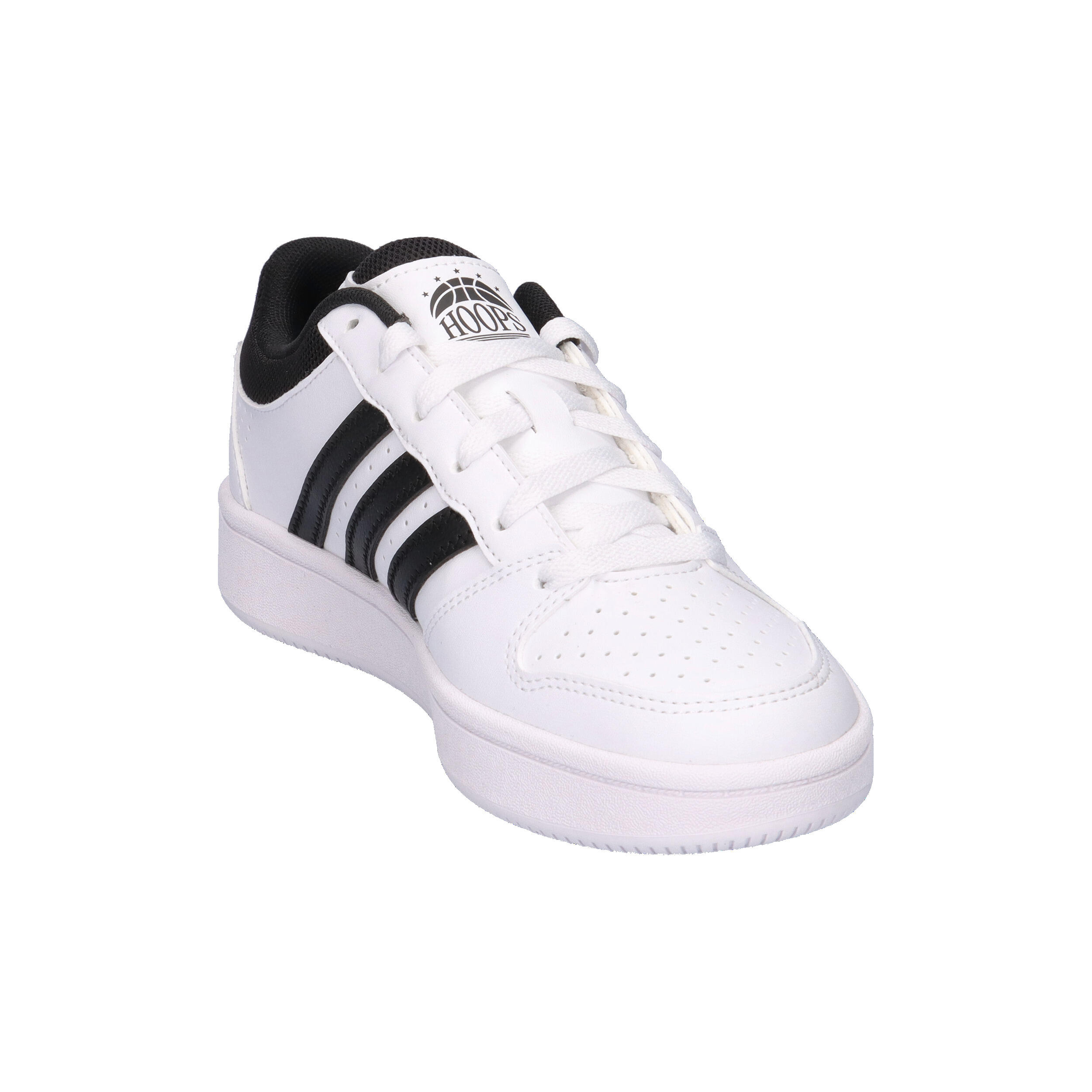 Buty dla dzieci adidas Hoops Classic - białe, sznurowane 2/15