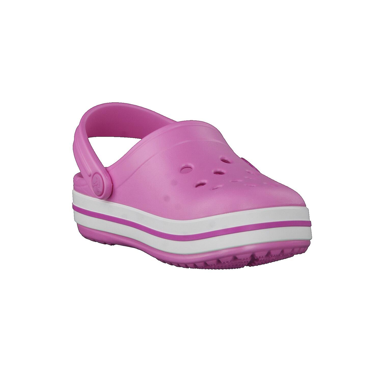 Ciabatta Bambina CROCBAND CLOG Rosa 2/15