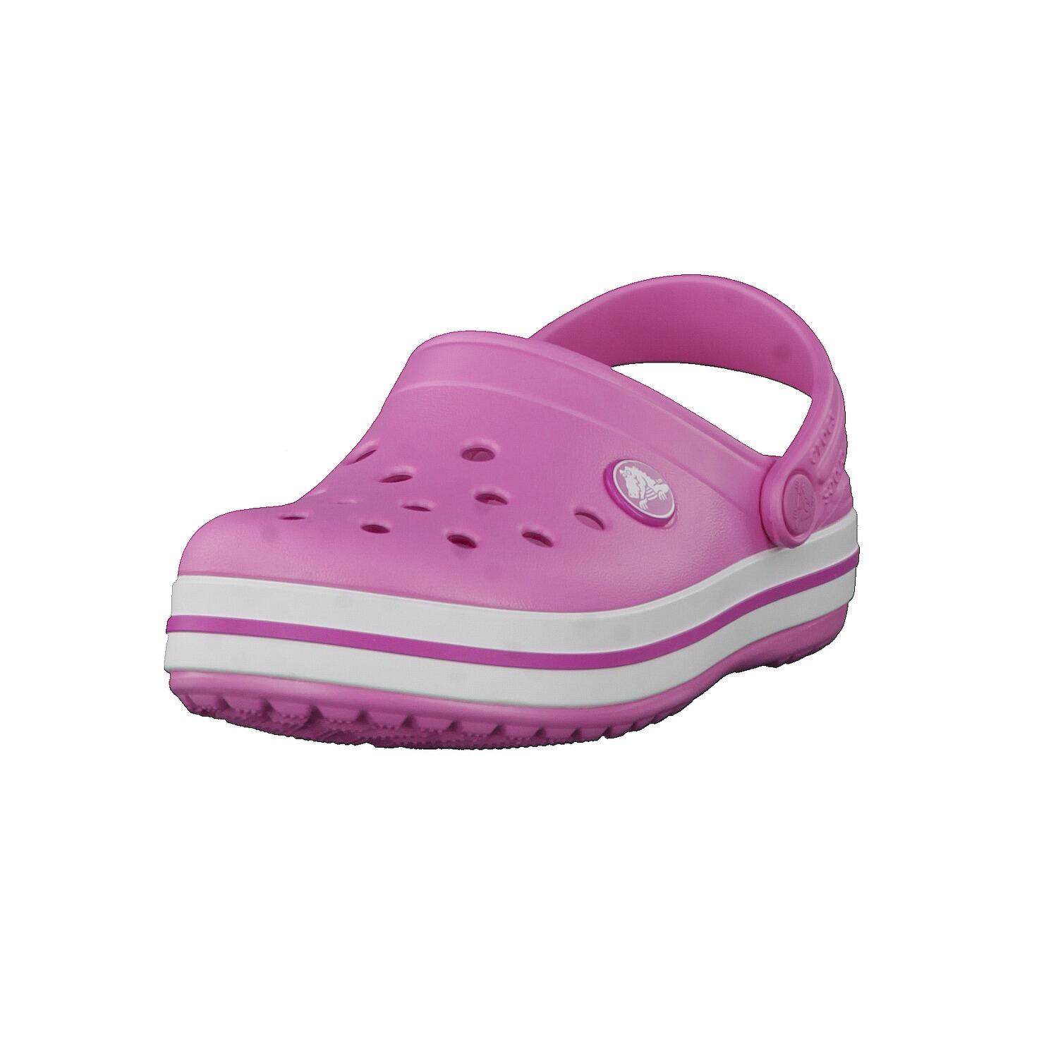 Ciabatta Bambina CROCBAND CLOG Rosa 4/15