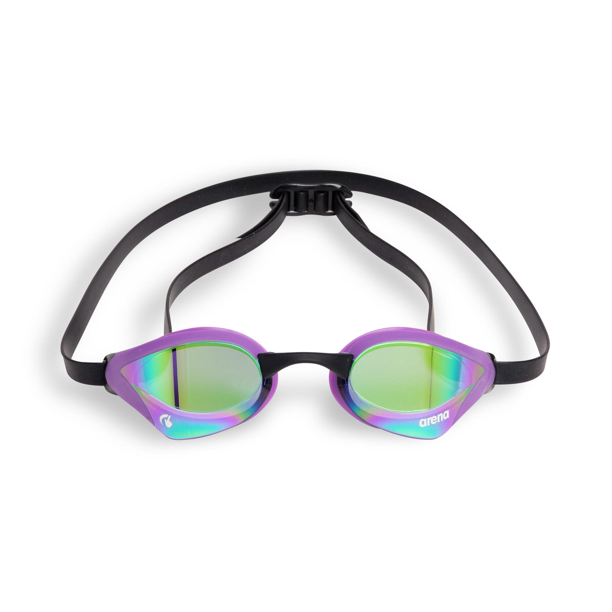 Arena Cobra Core Swipe Spiegel Zwembril Emerald/Plum/Zwart 8/8