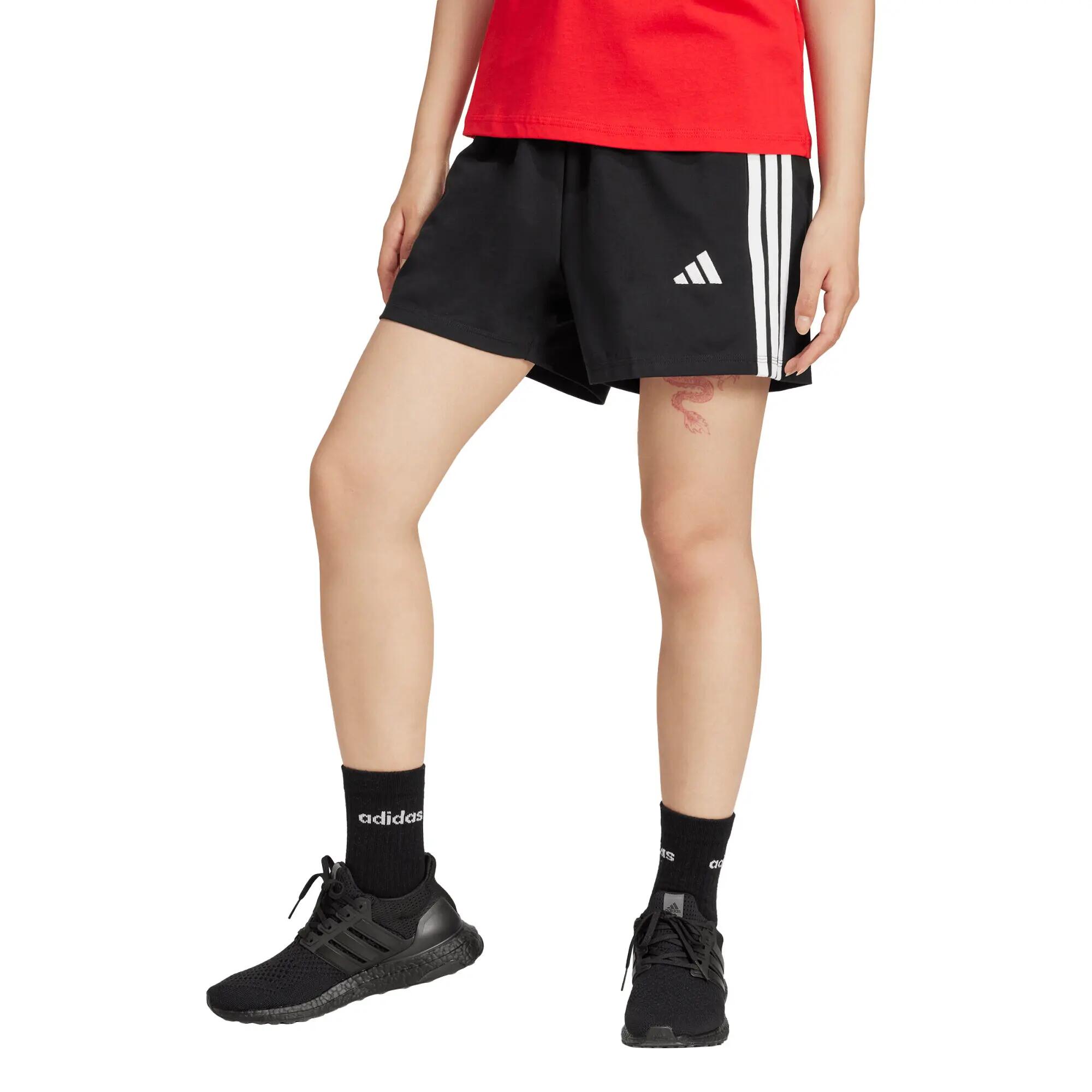 Essentials 3-Streifen Cotton Shorts 6/7