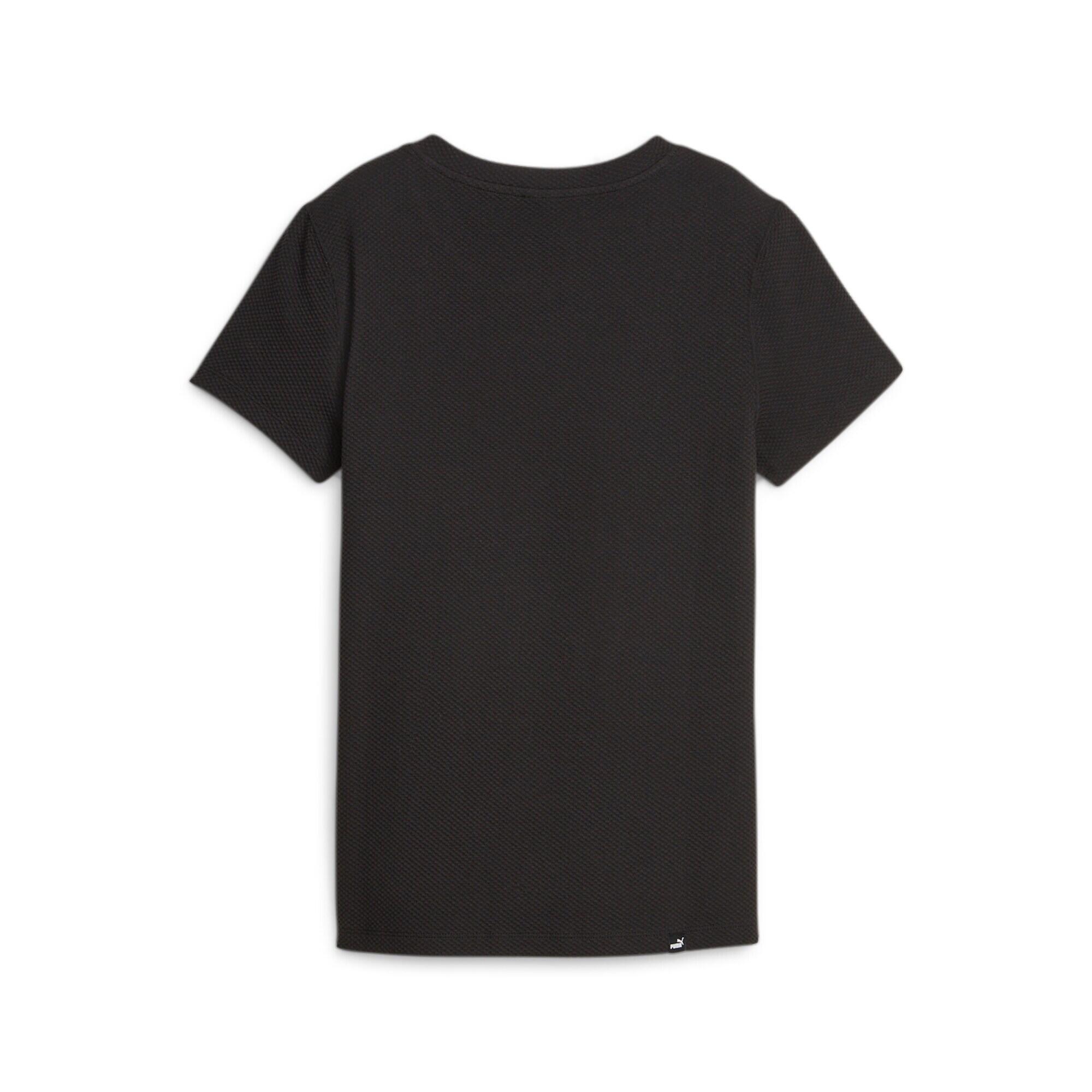 HER T-shirt met structuur voor dames PUMA Black 6/6