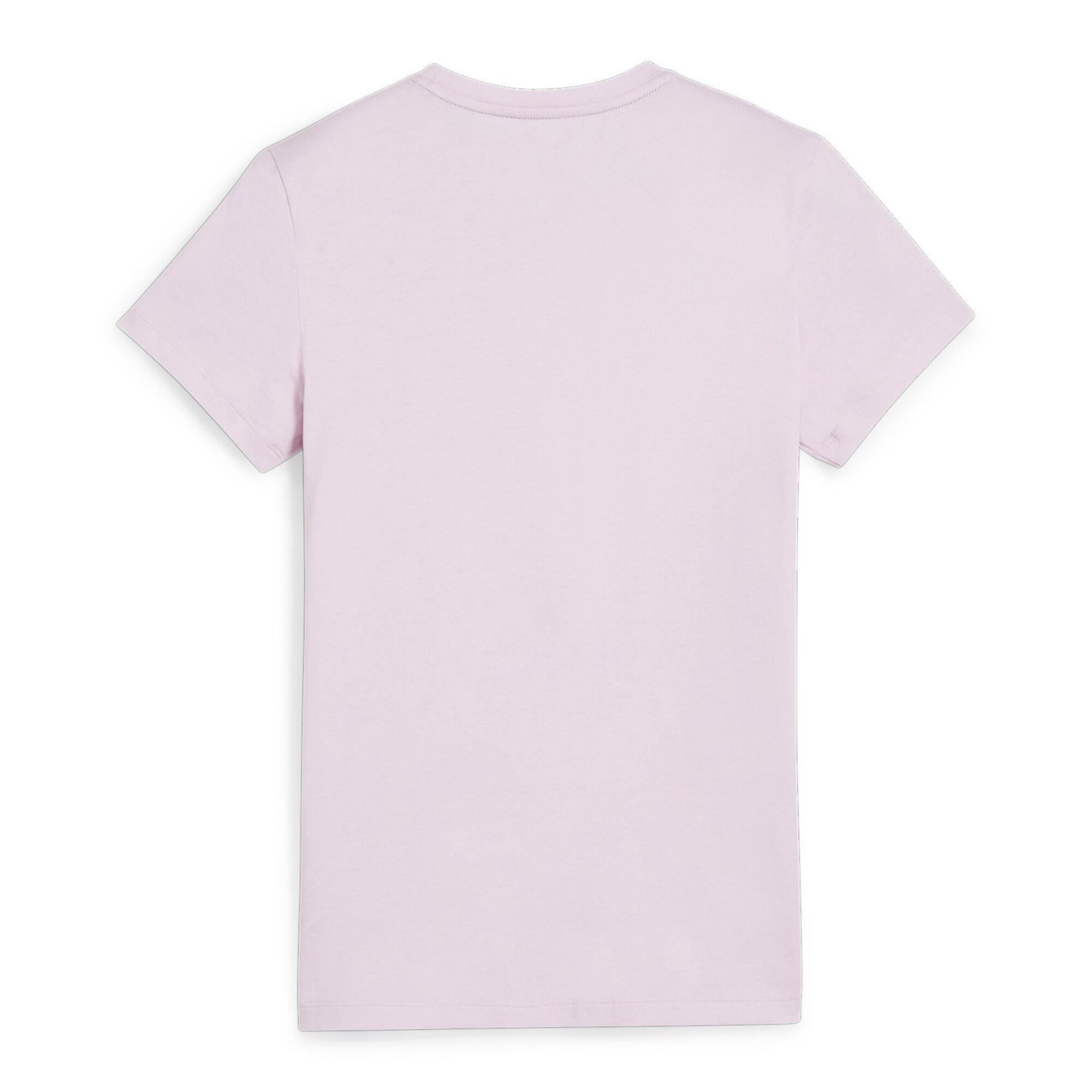 T-shirt com logótipo Essentials para mulher PUMA Grape Mist Purple 6/6