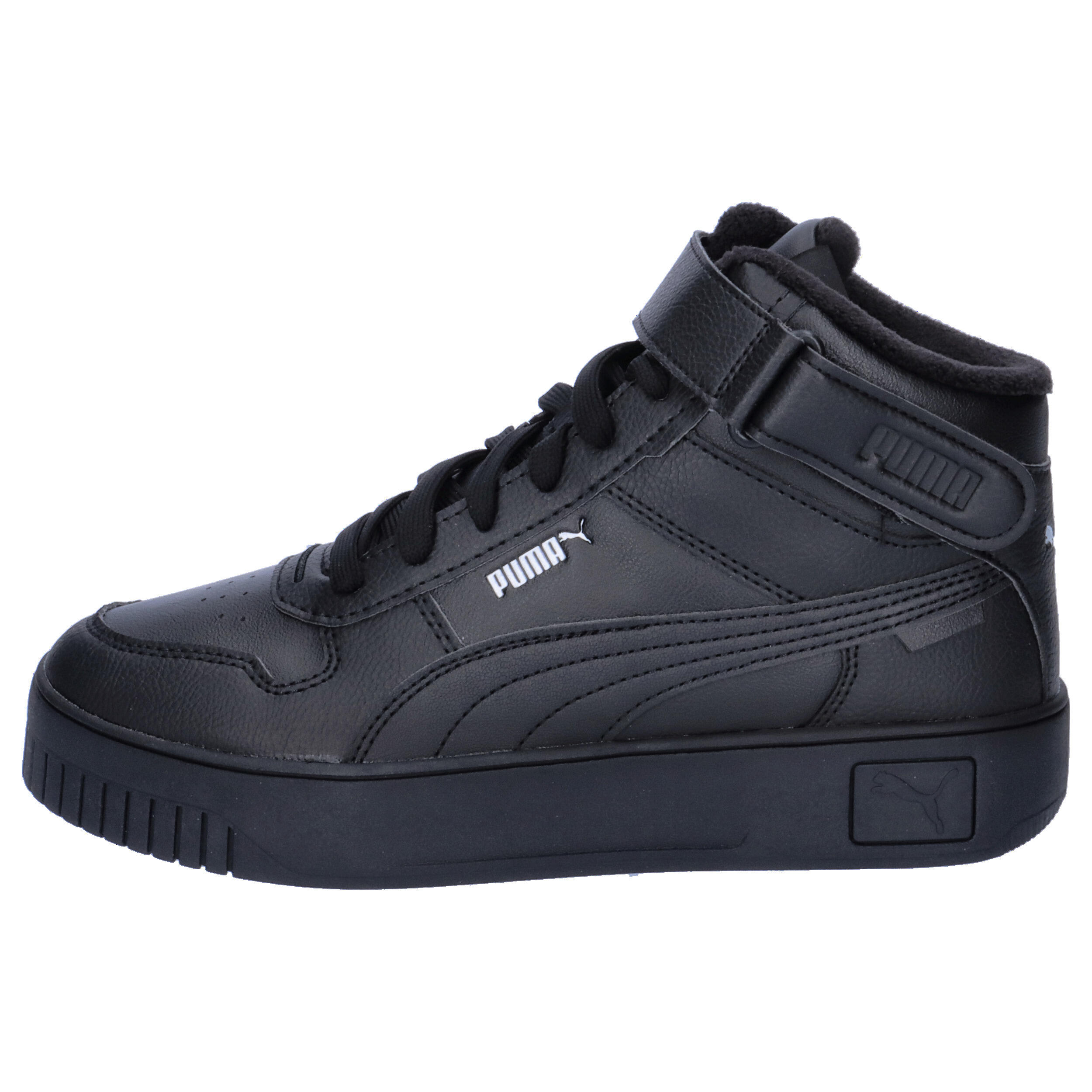 Sneakers mi-hautes Carina Street WTR Femme PUMA Black Silver Metallic 10/15
