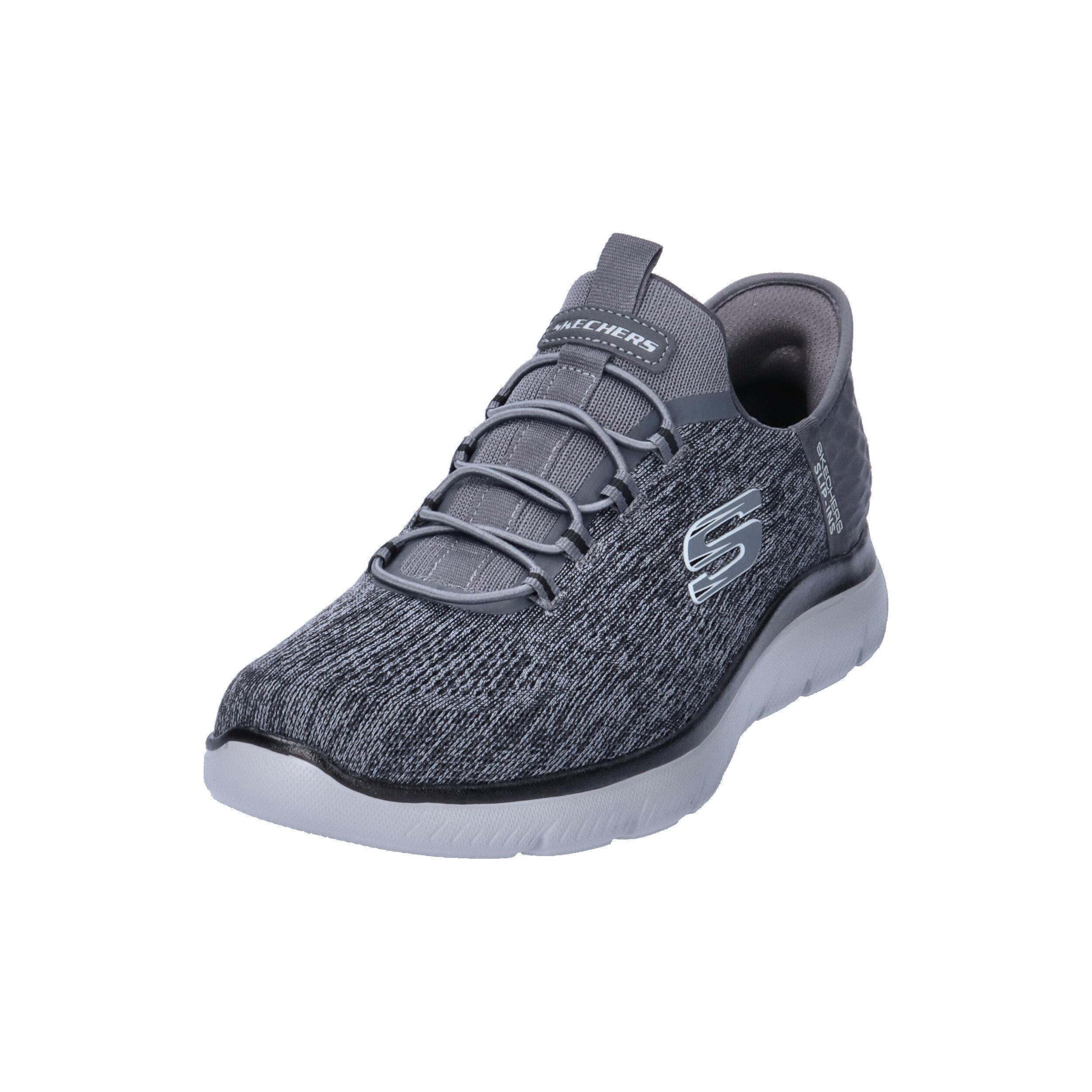 Sapatilhas Homem Skechers Slipins Summits Key Pace Cinzento 9/10